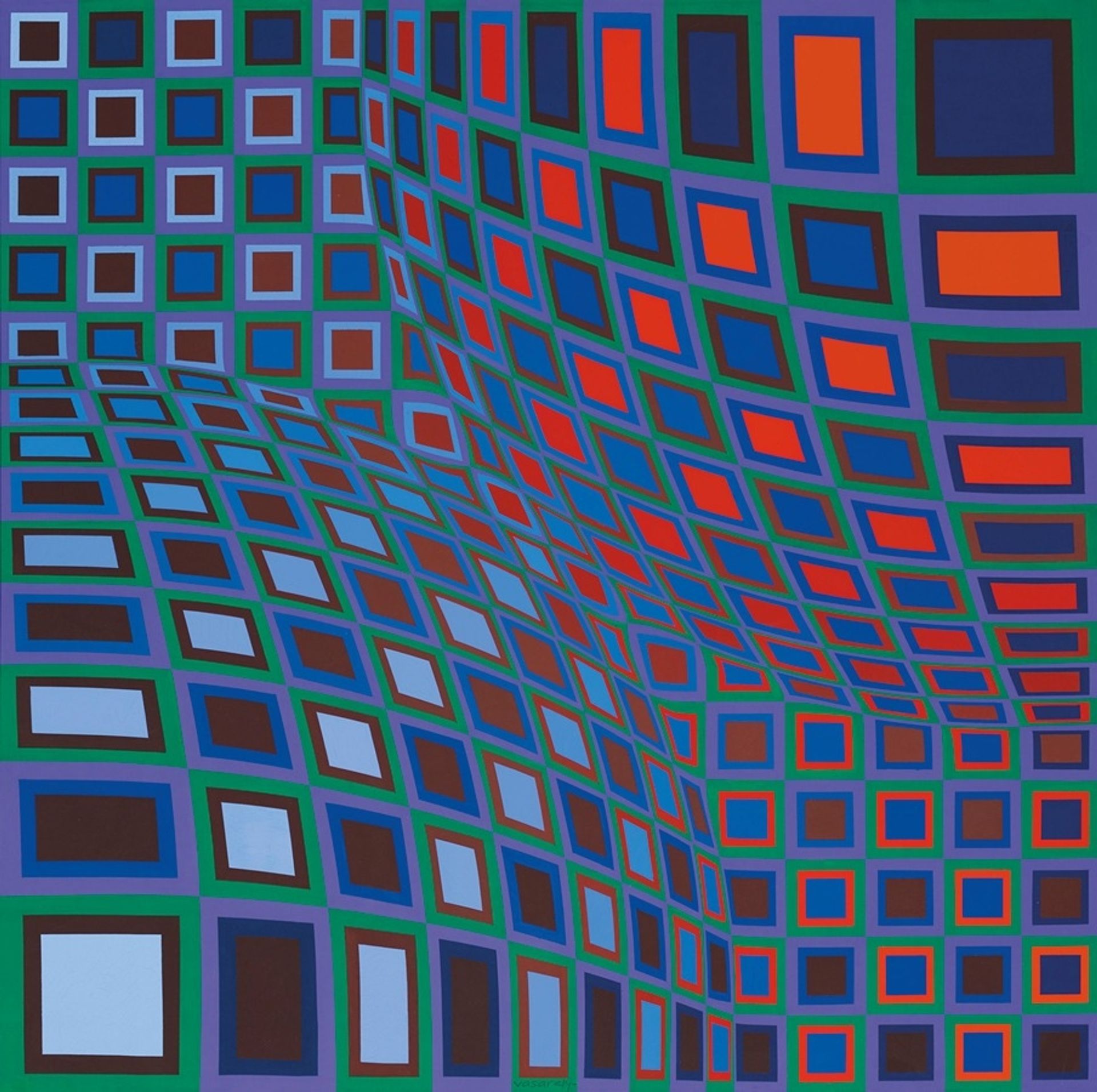 OND-KETT by Victor Vasarely