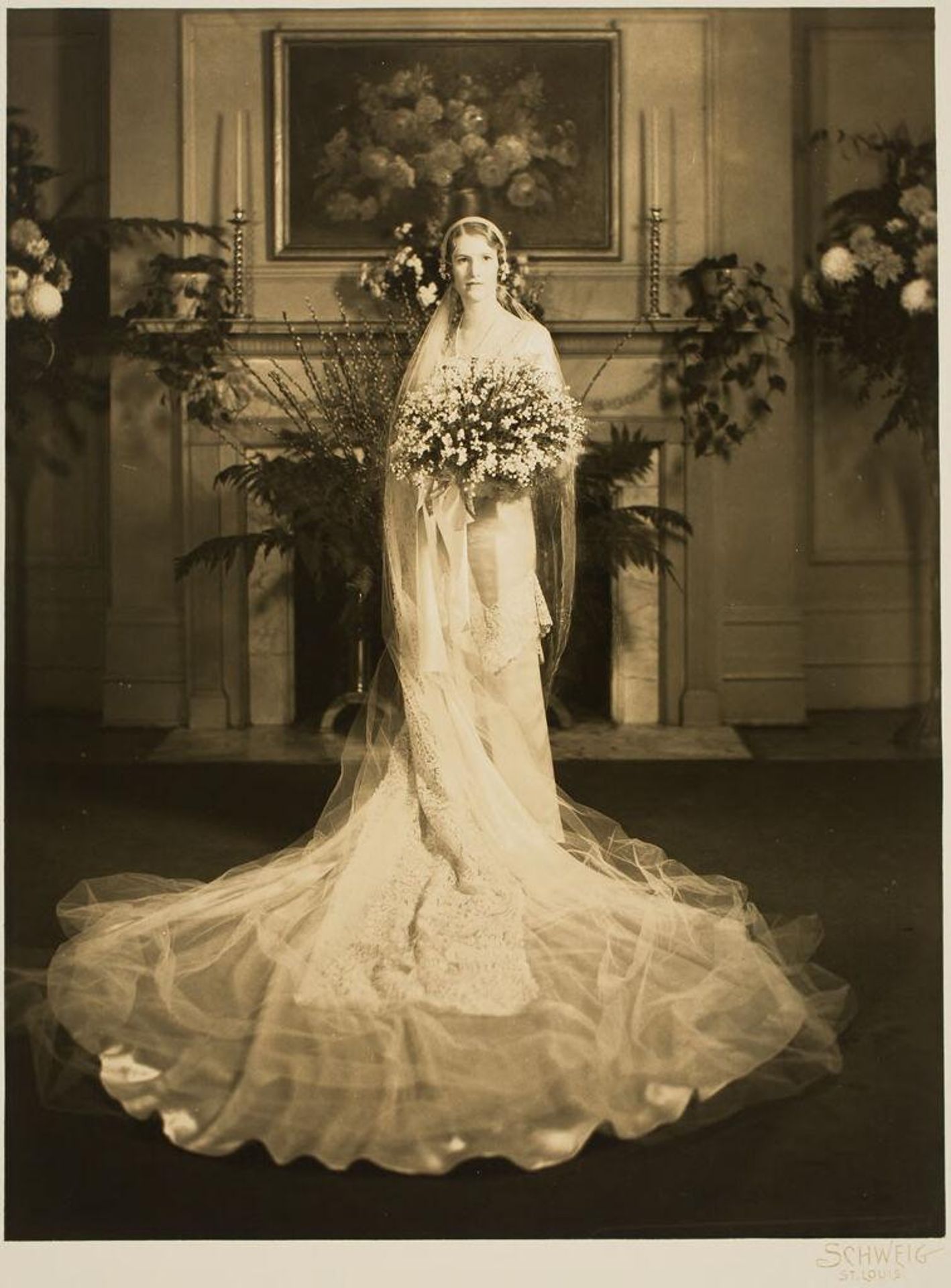 Untitled (bridal portrait) by Martin Schweig