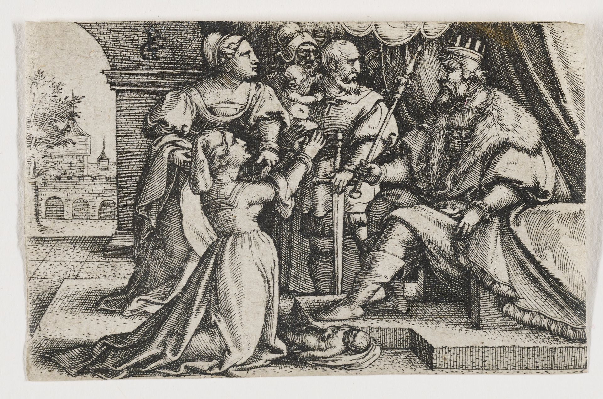 Judgment of Solomon by Georg Pencz