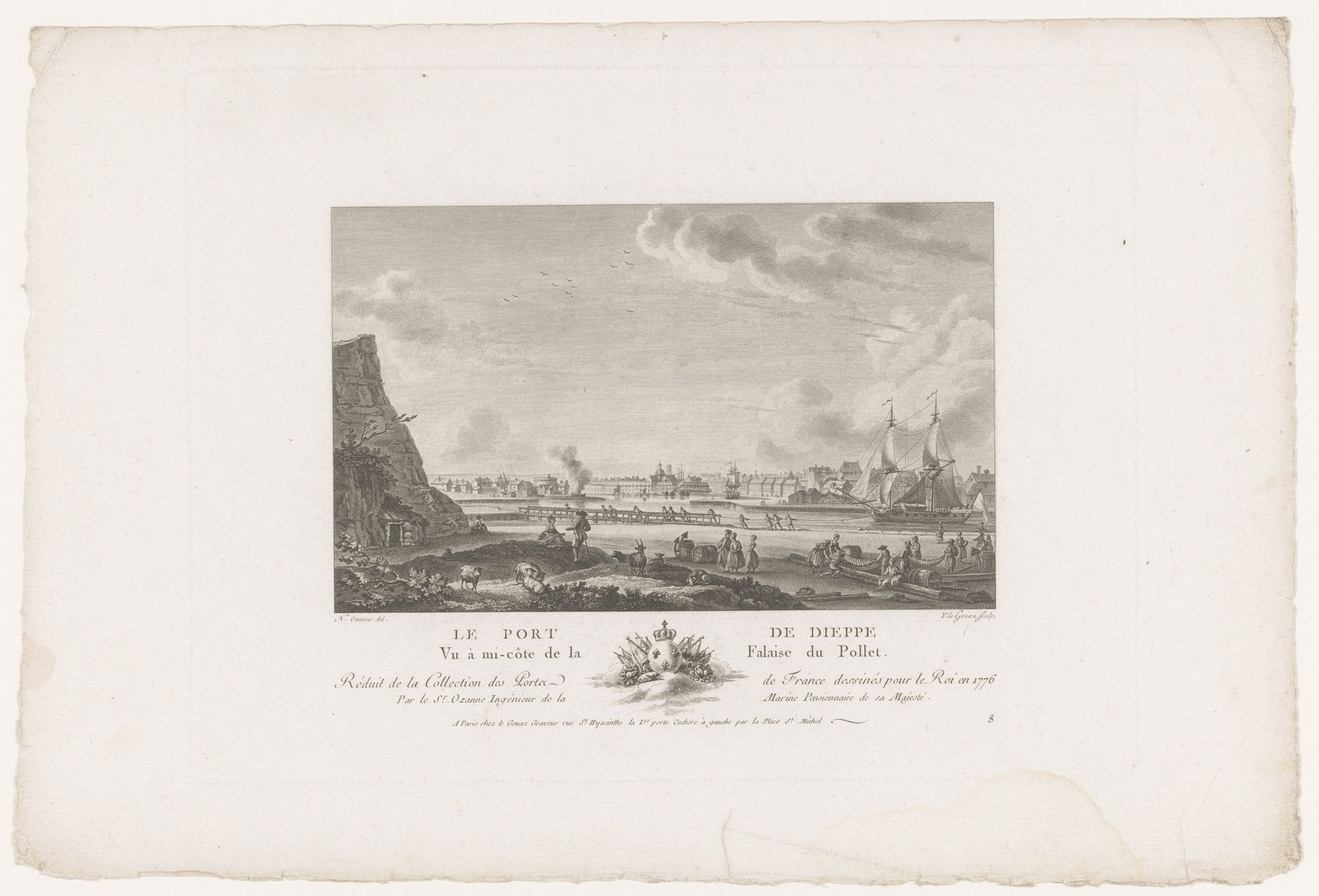 Haven van Dieppe by Yves Marie Le Gouaz