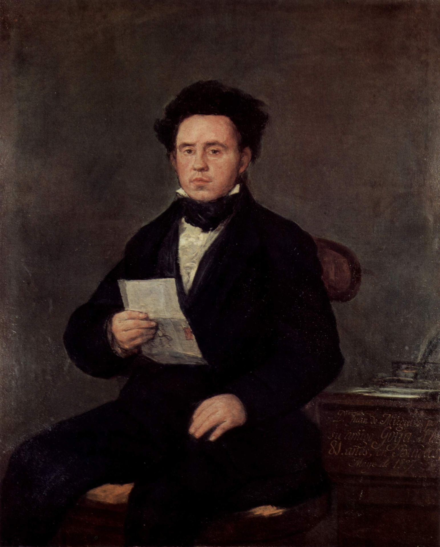 Juan Bautista de Muguiro by Francisco de Goya