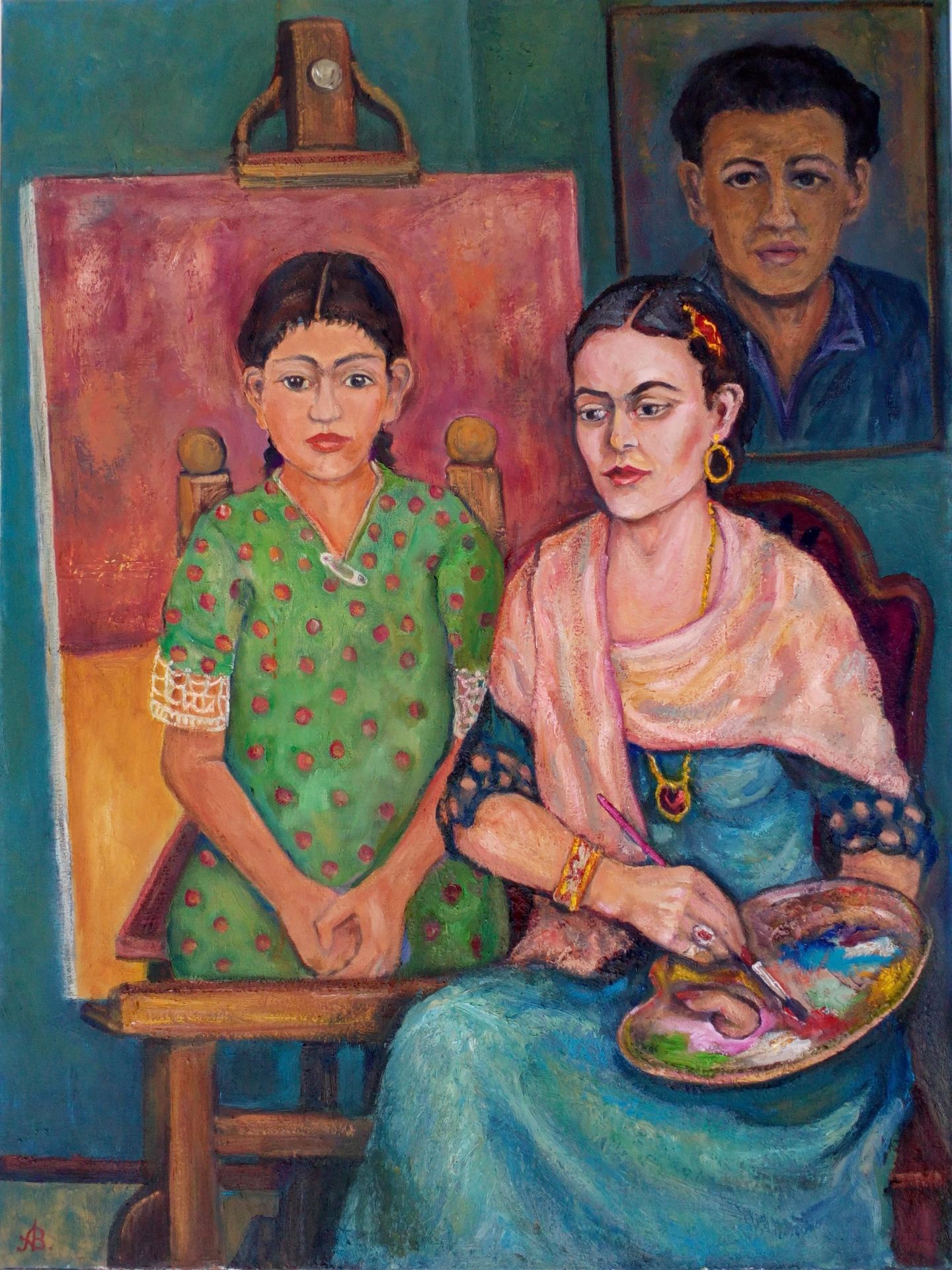 Frida Kahlo by Andrey Allakhverdov
