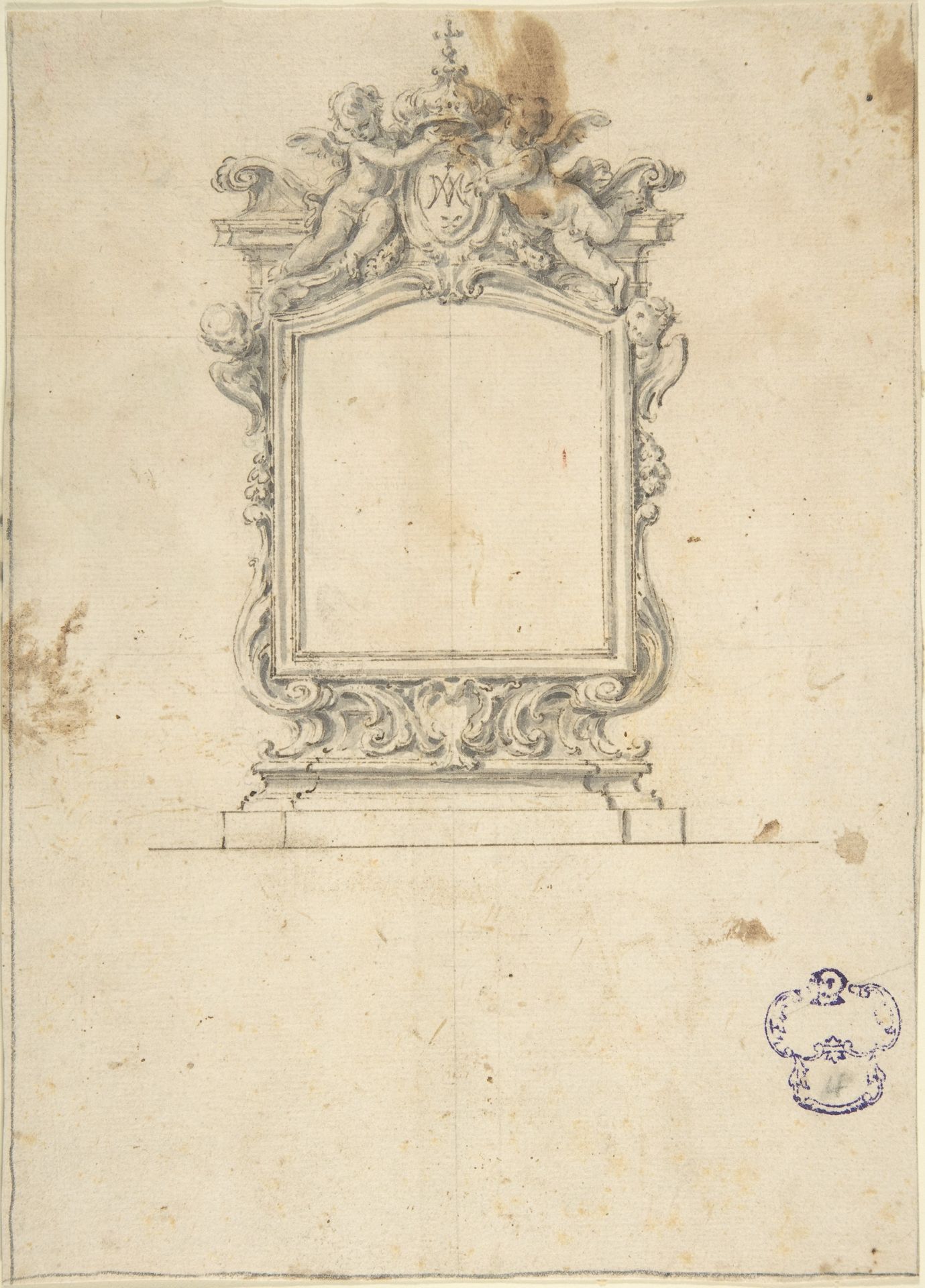 Design for Ecclesiastical Picture Frame by Anonymous