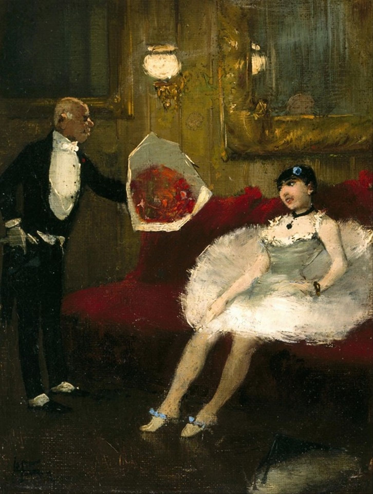 The Admirer by Jean-Louis Forain