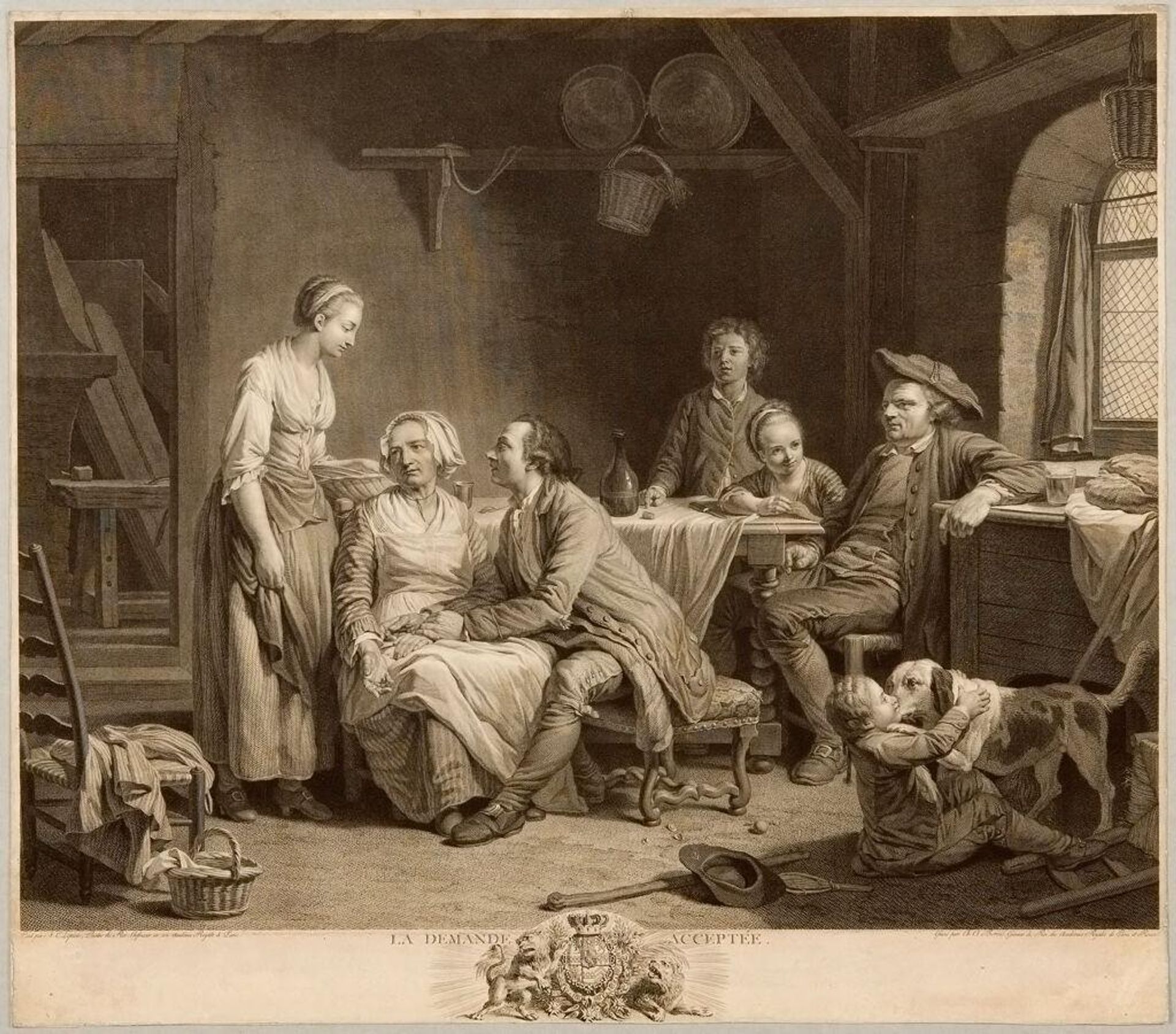 The Request Granted by Charles Clément Bervic