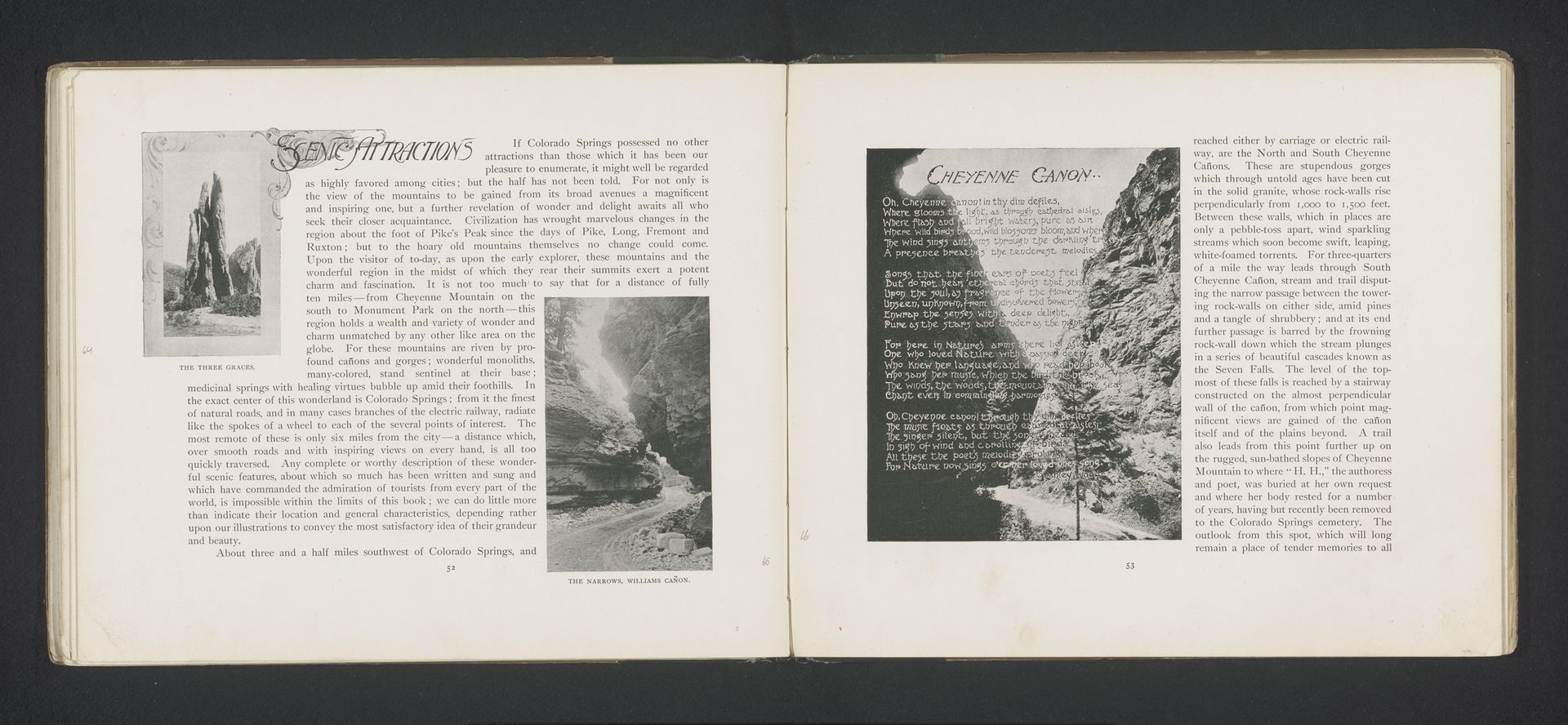 Doorgang in de rotsen van Williams Canyon te Colorado by Anonymous