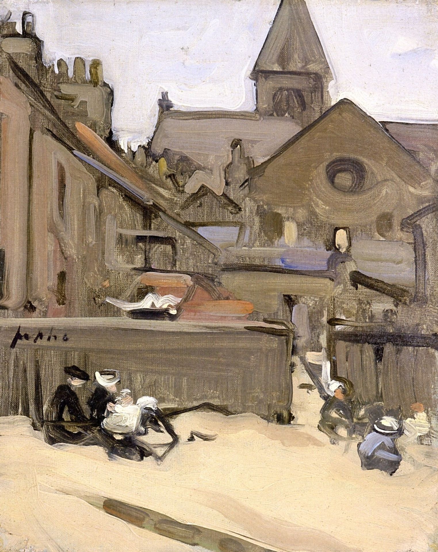 North Berwick Sands by Samuel Peploe