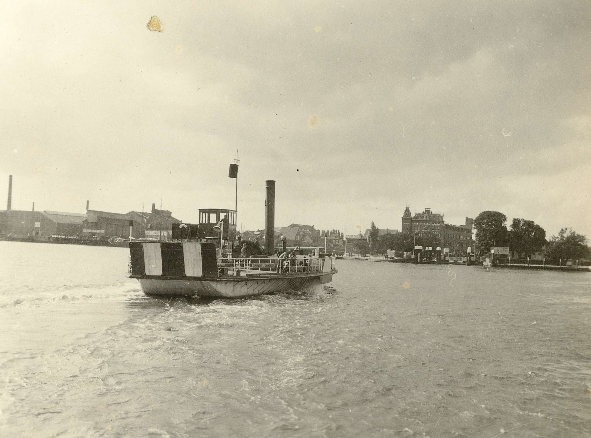 Maas in Dordrecht by Anonymous