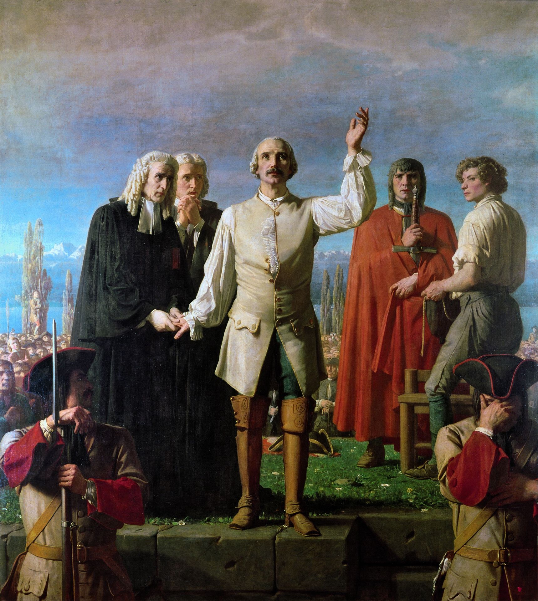 Davel Executed by Charles Gleyre