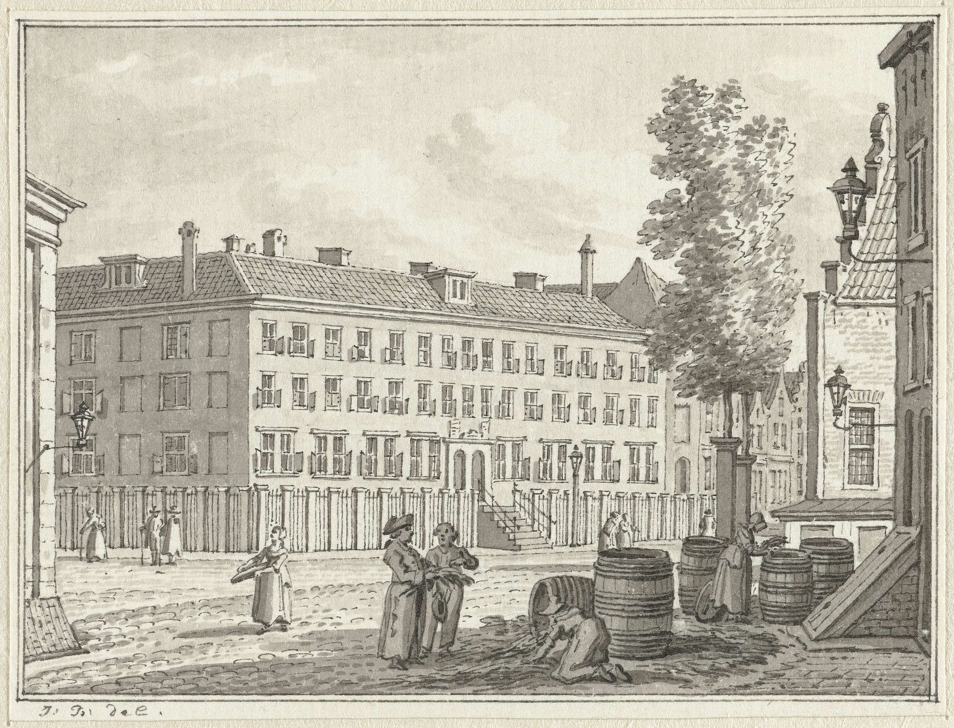 Het Armenhuis te Rotterdam by Jan Bulthuis