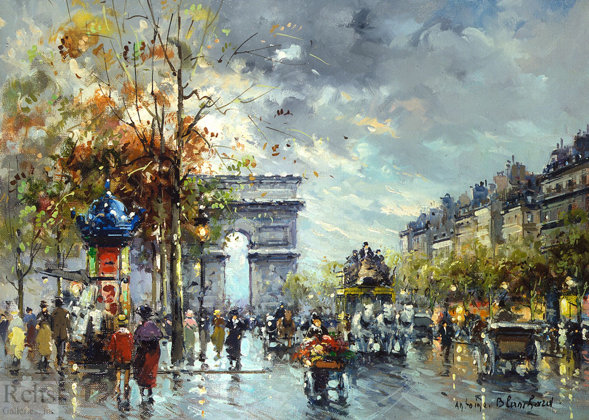 Arc de Triomphe by Antoine Blanchard