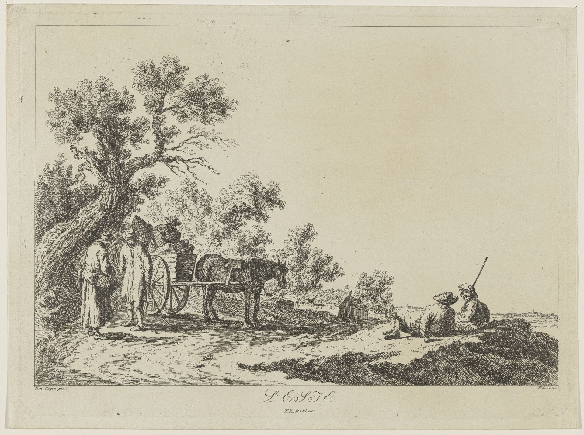 Zomer by Franz Gabet