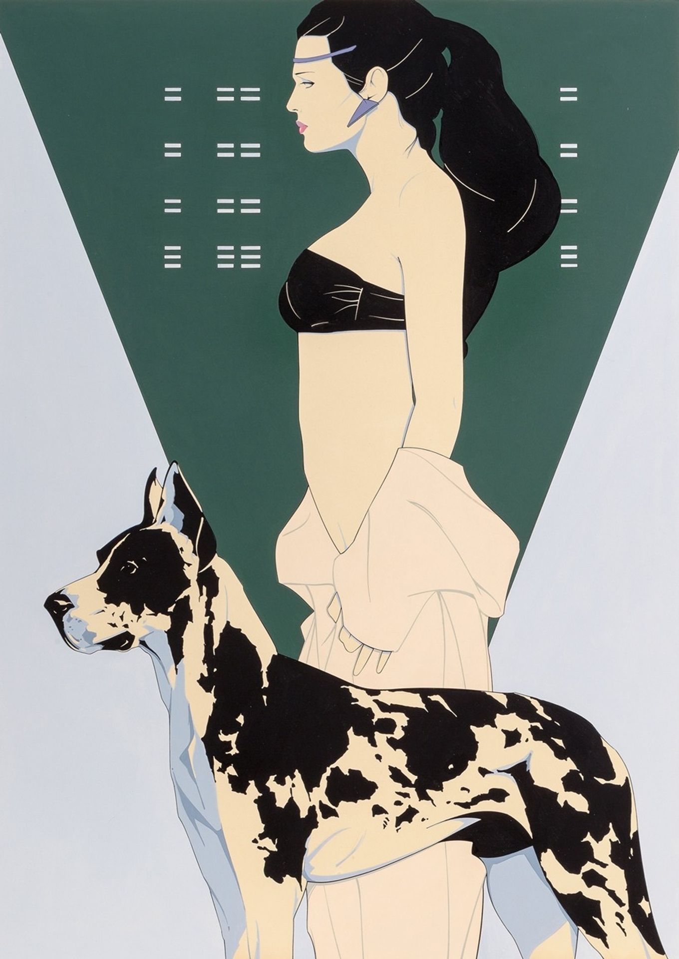 Great Dame by Patrick Nagel