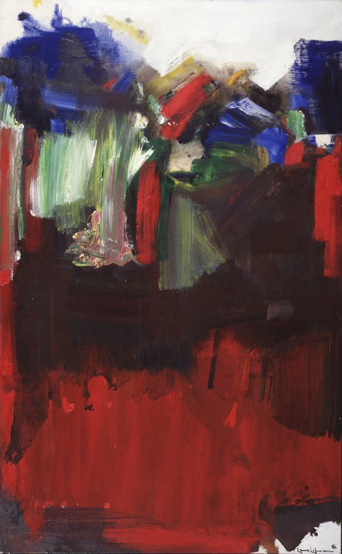Nulli Secundus by Hans Hofmann