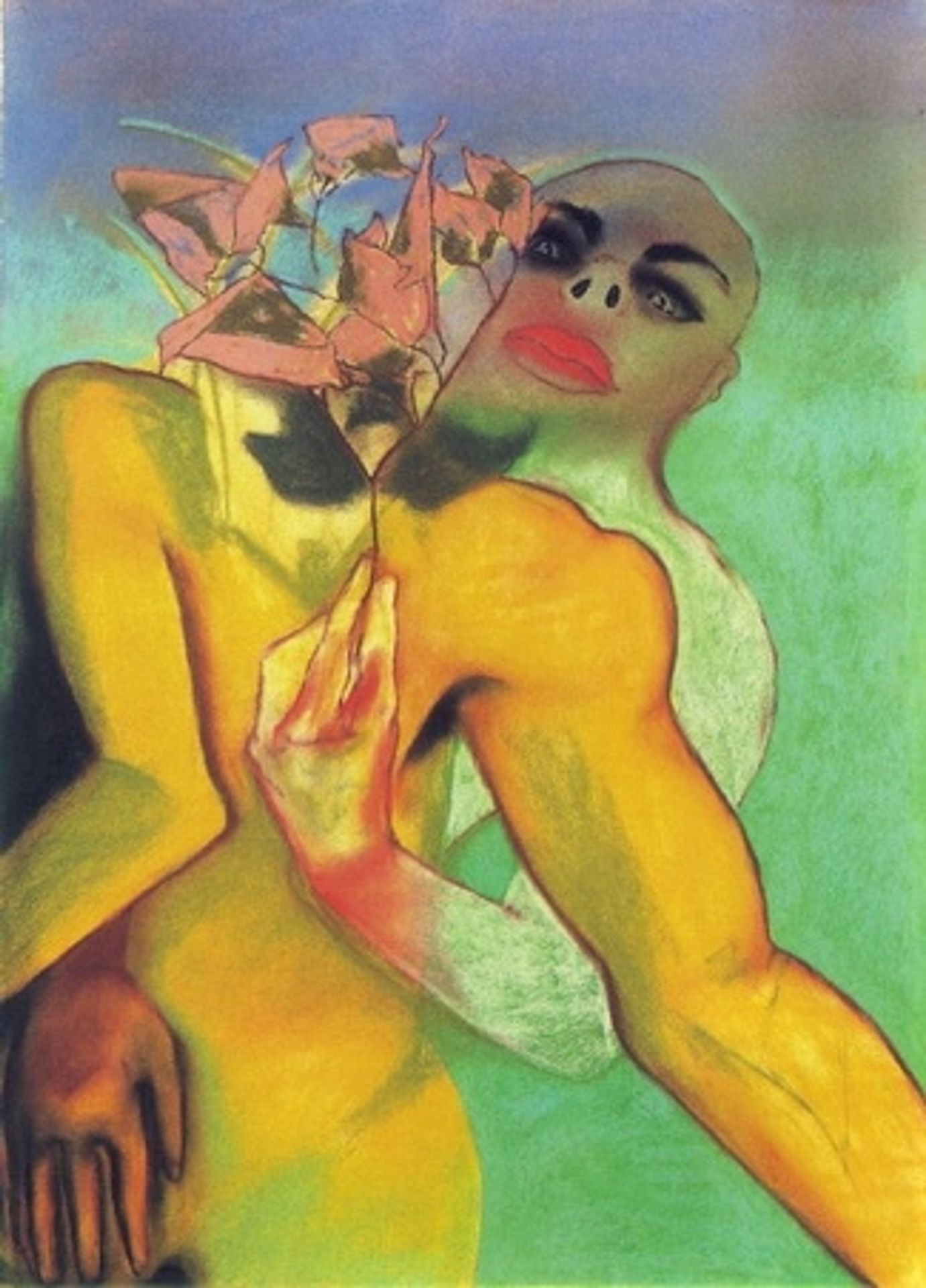 Abbraccio by Francesco Clemente