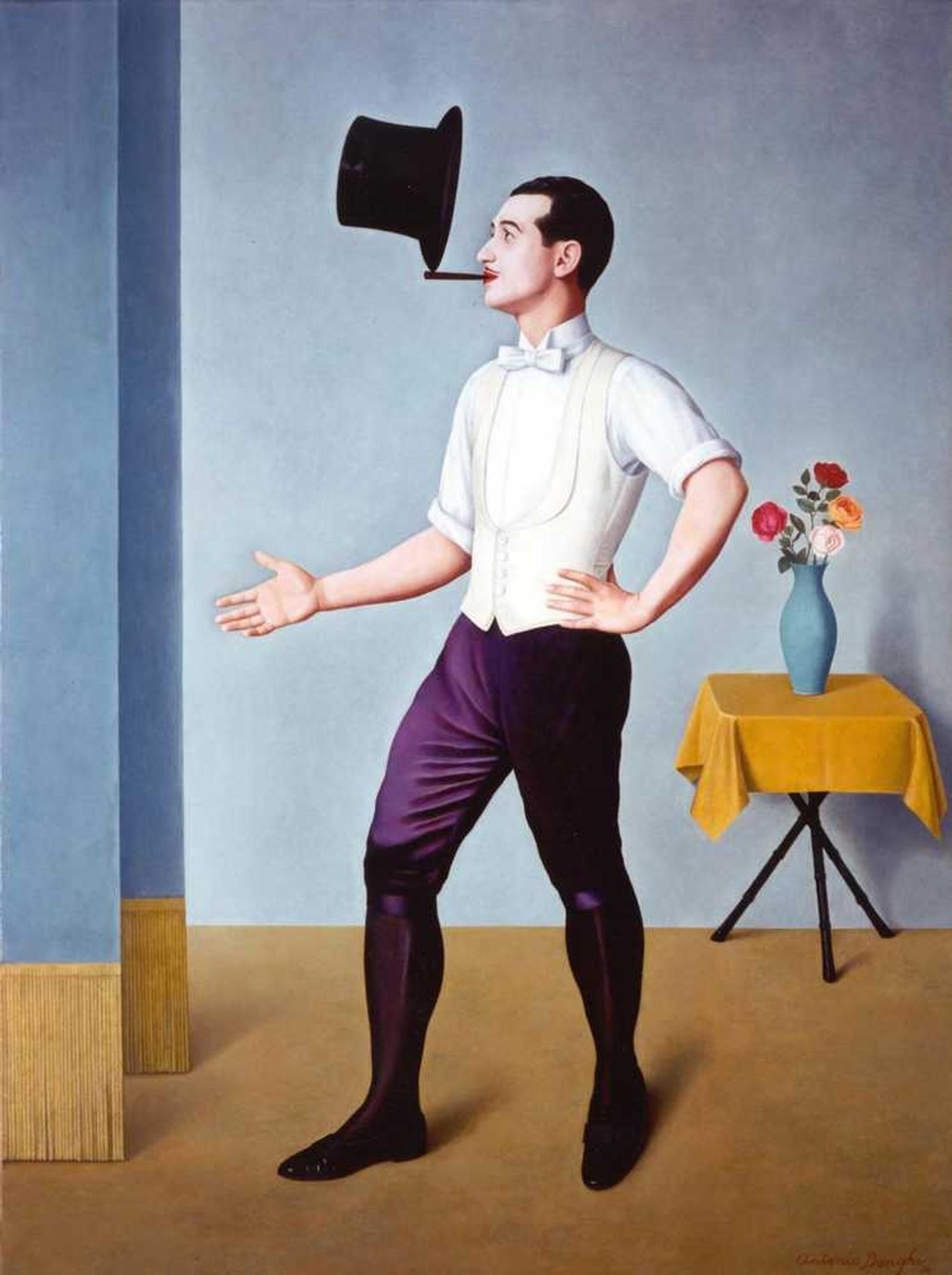 Il giocoliere by Antonio Donghi