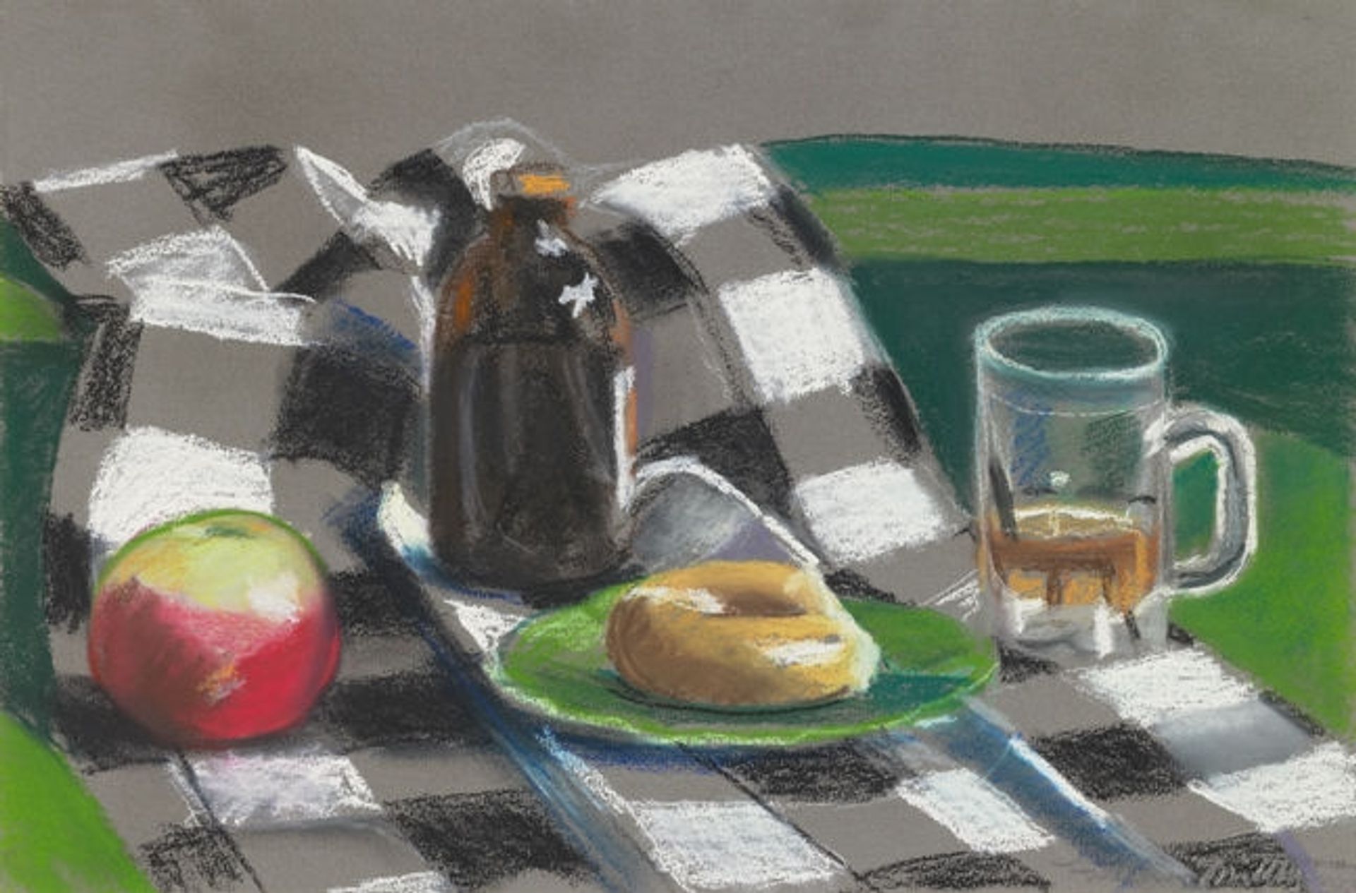 Apples, Bread and Beer by Louisa Matthiasdottir