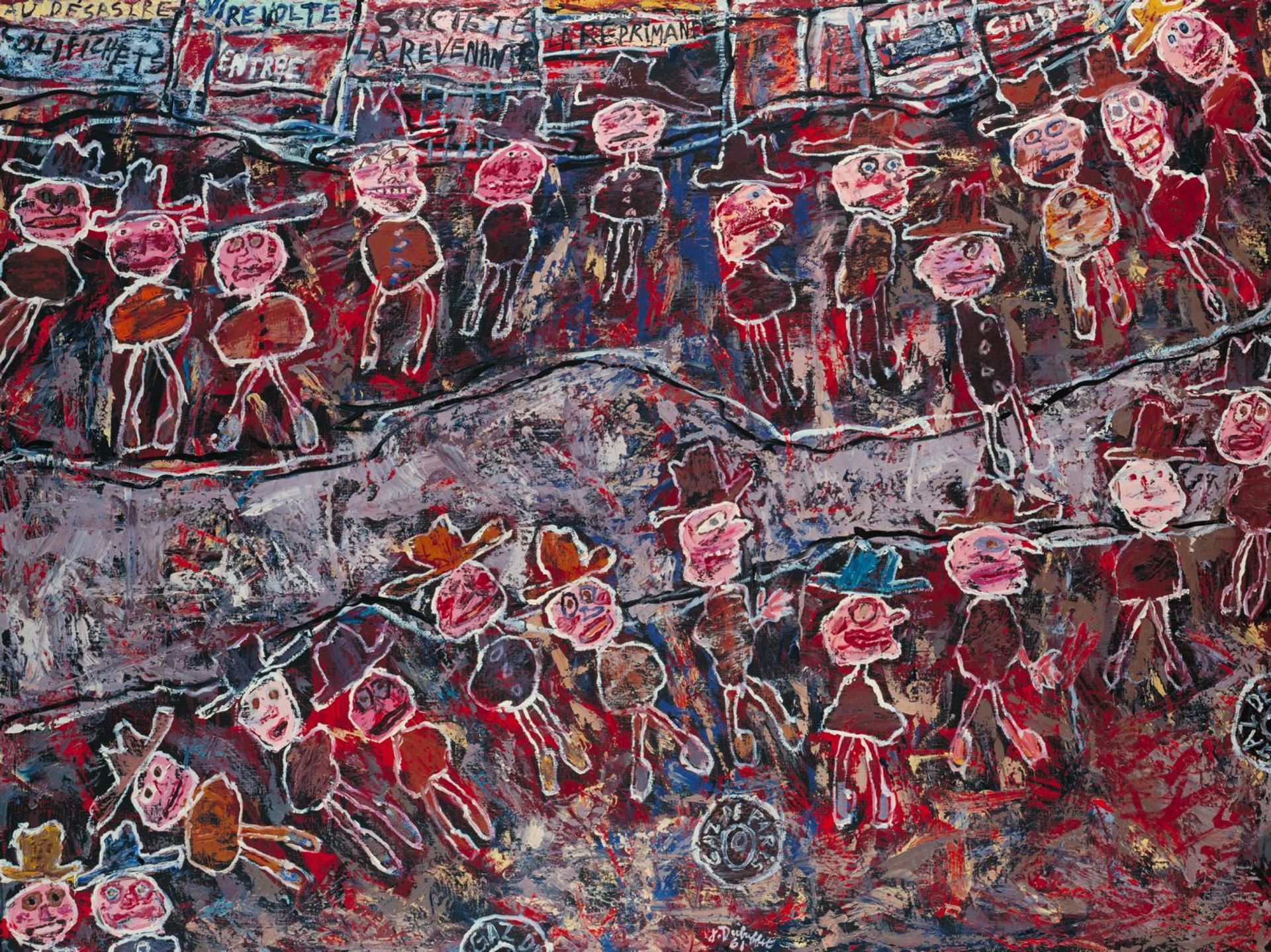 Spinning Round by Jean Dubuffet