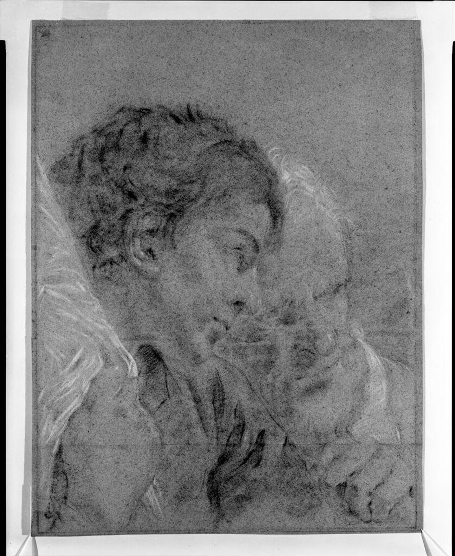 A Youth and an Old Man by Anonymous