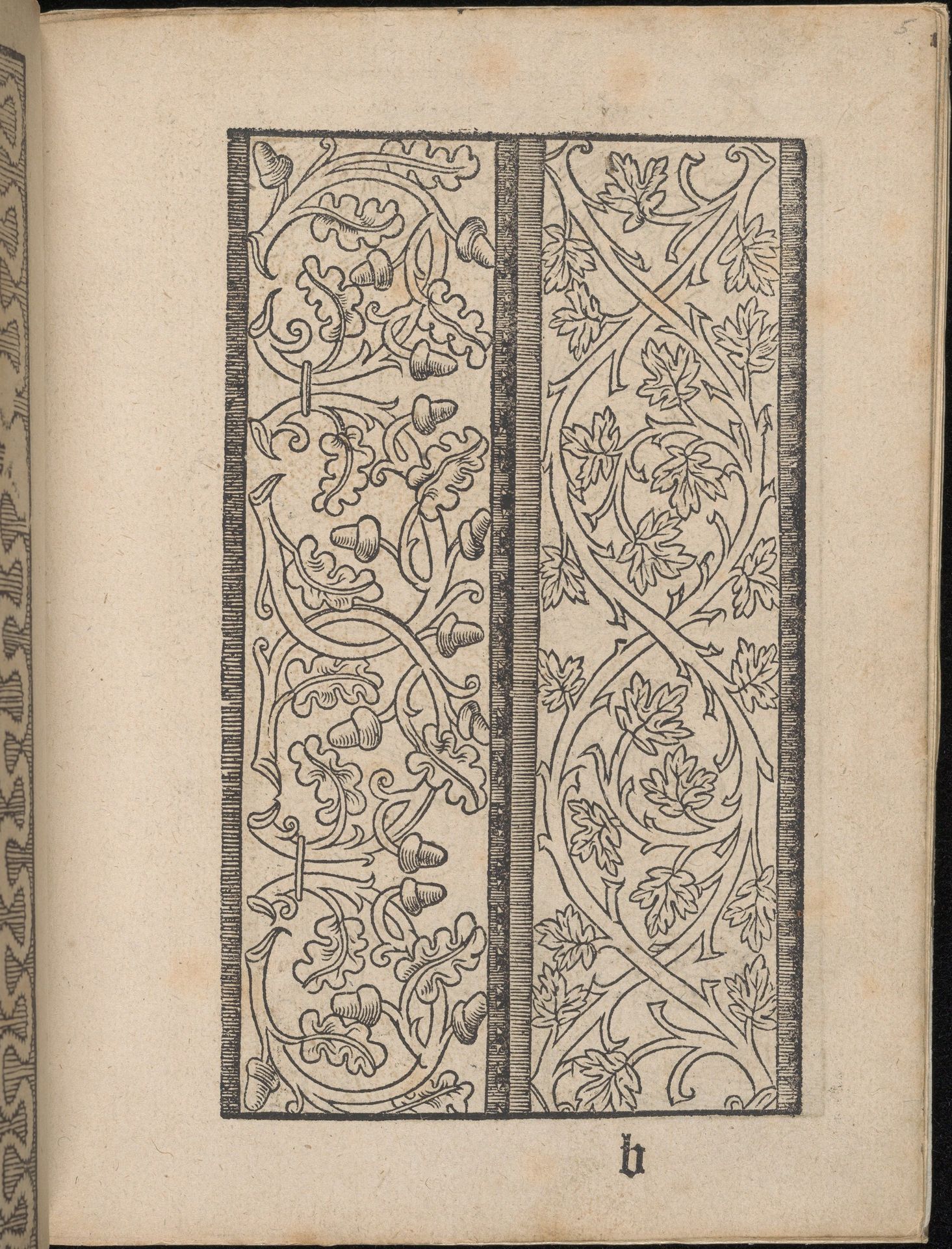 Ein new Modelbuch..., page 3 (recto) by Johann Schönsperger the Younger