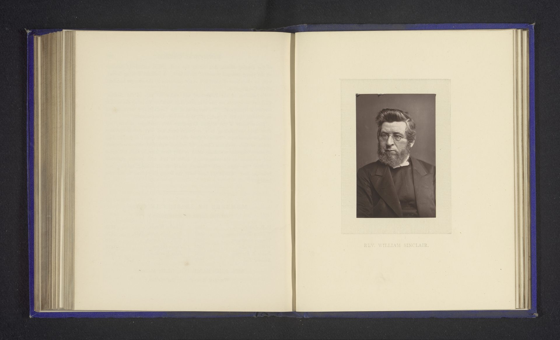 Portret van William Sinclair by Thomas Annan
