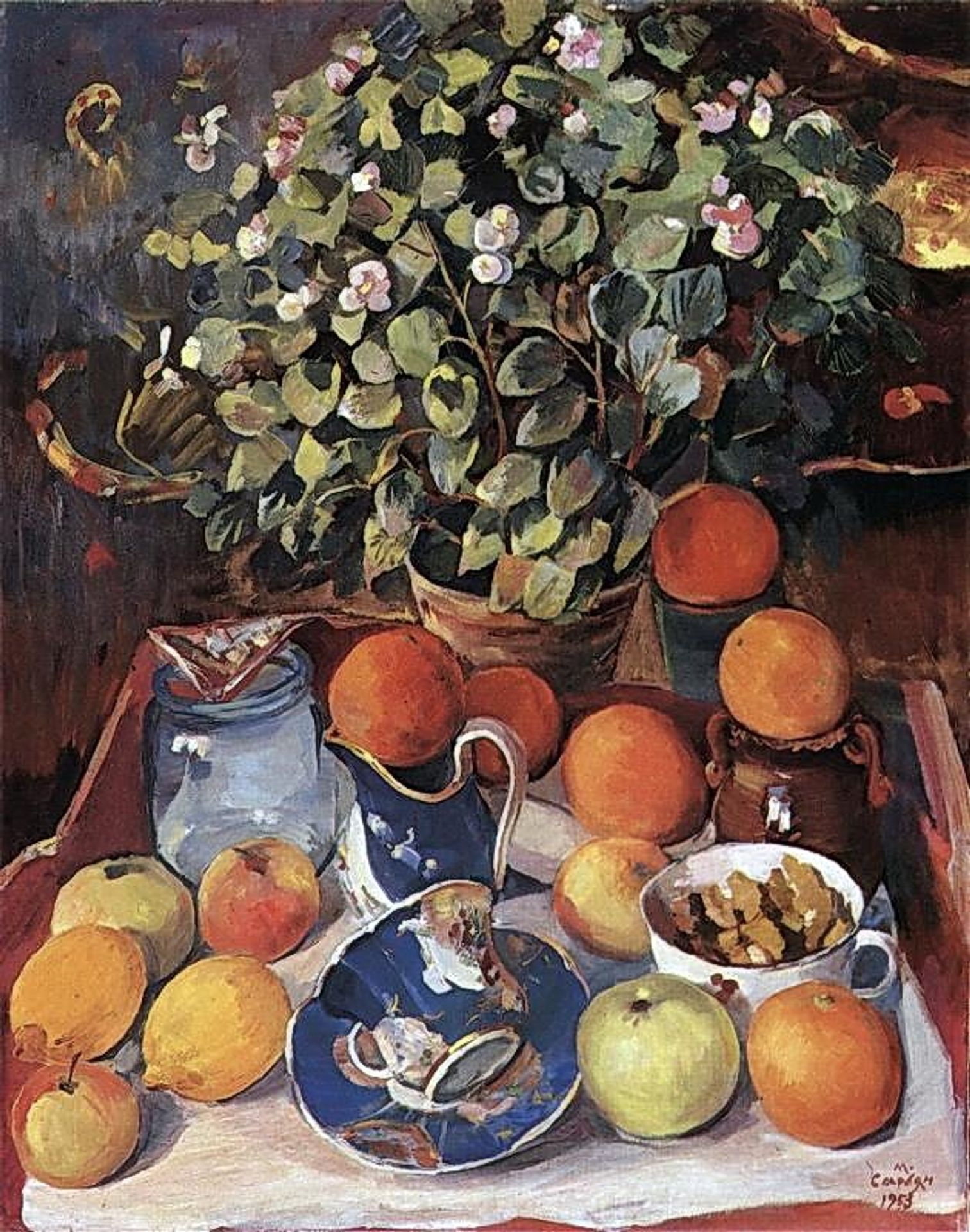 Still life by Martiros Sarian