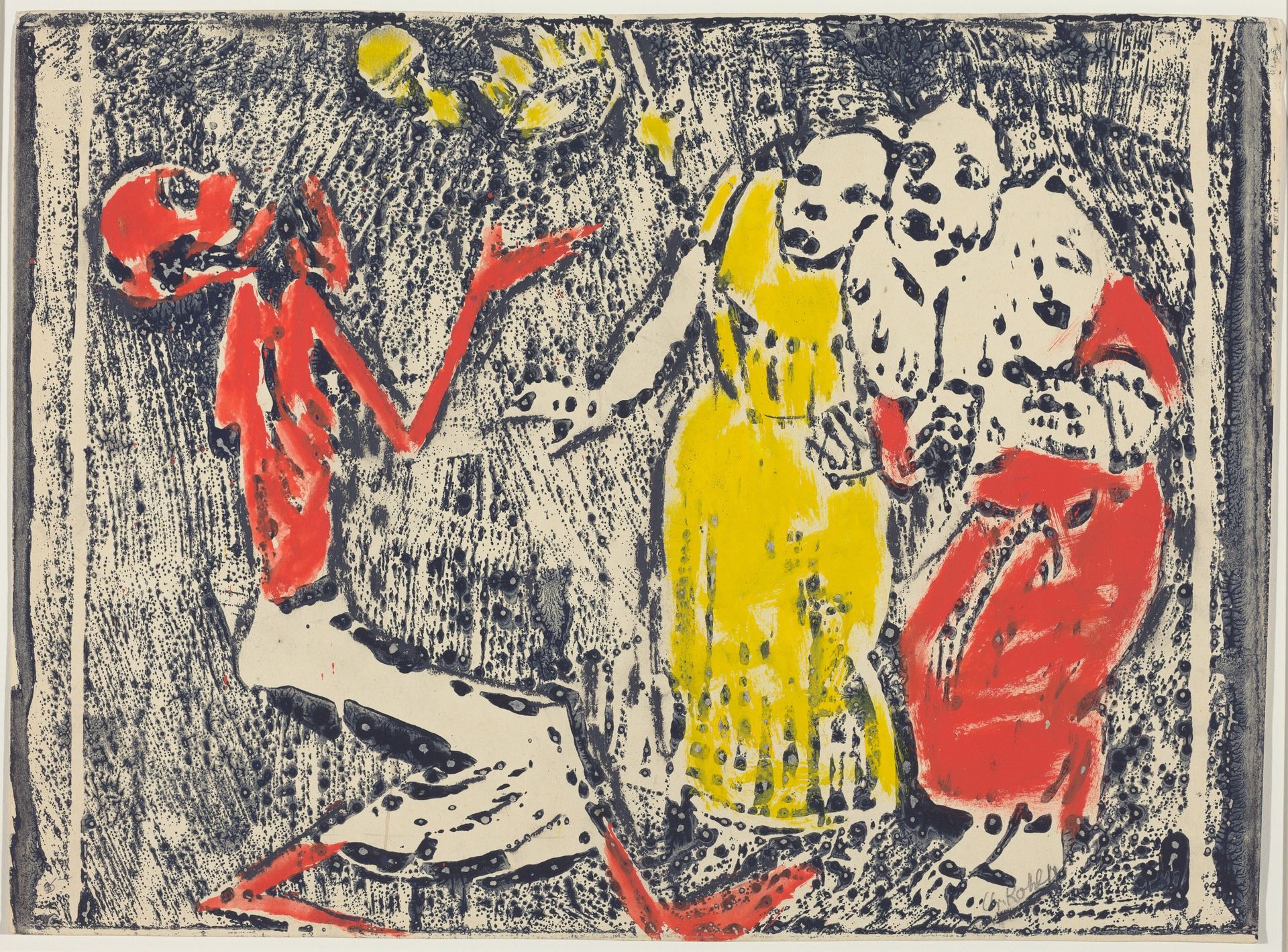 Death as Juggler by Christian Rohlfs