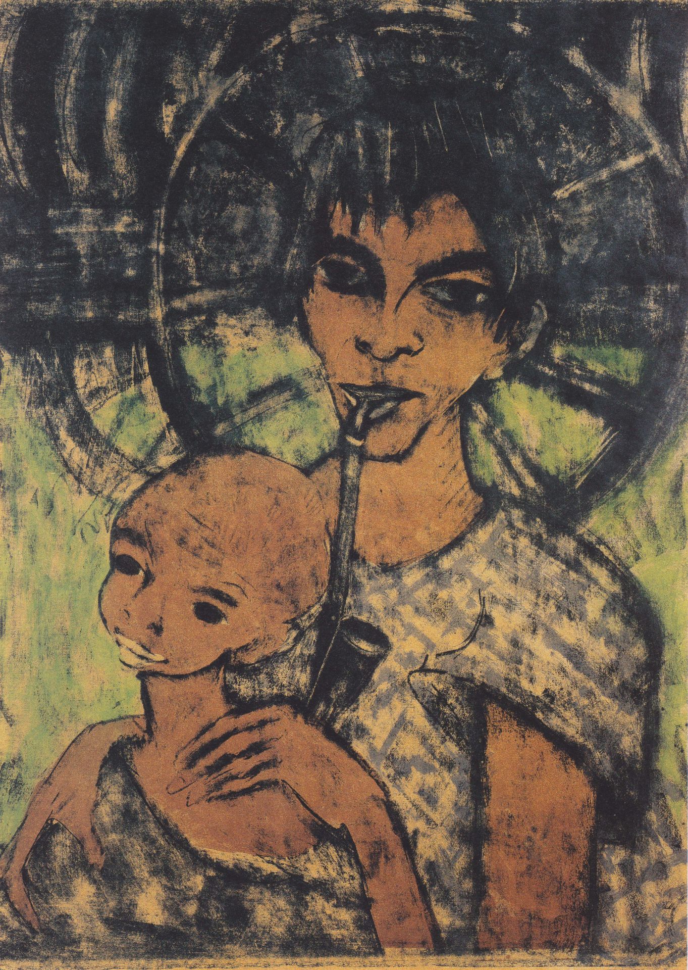 Zigeunermadonna by Otto Mueller