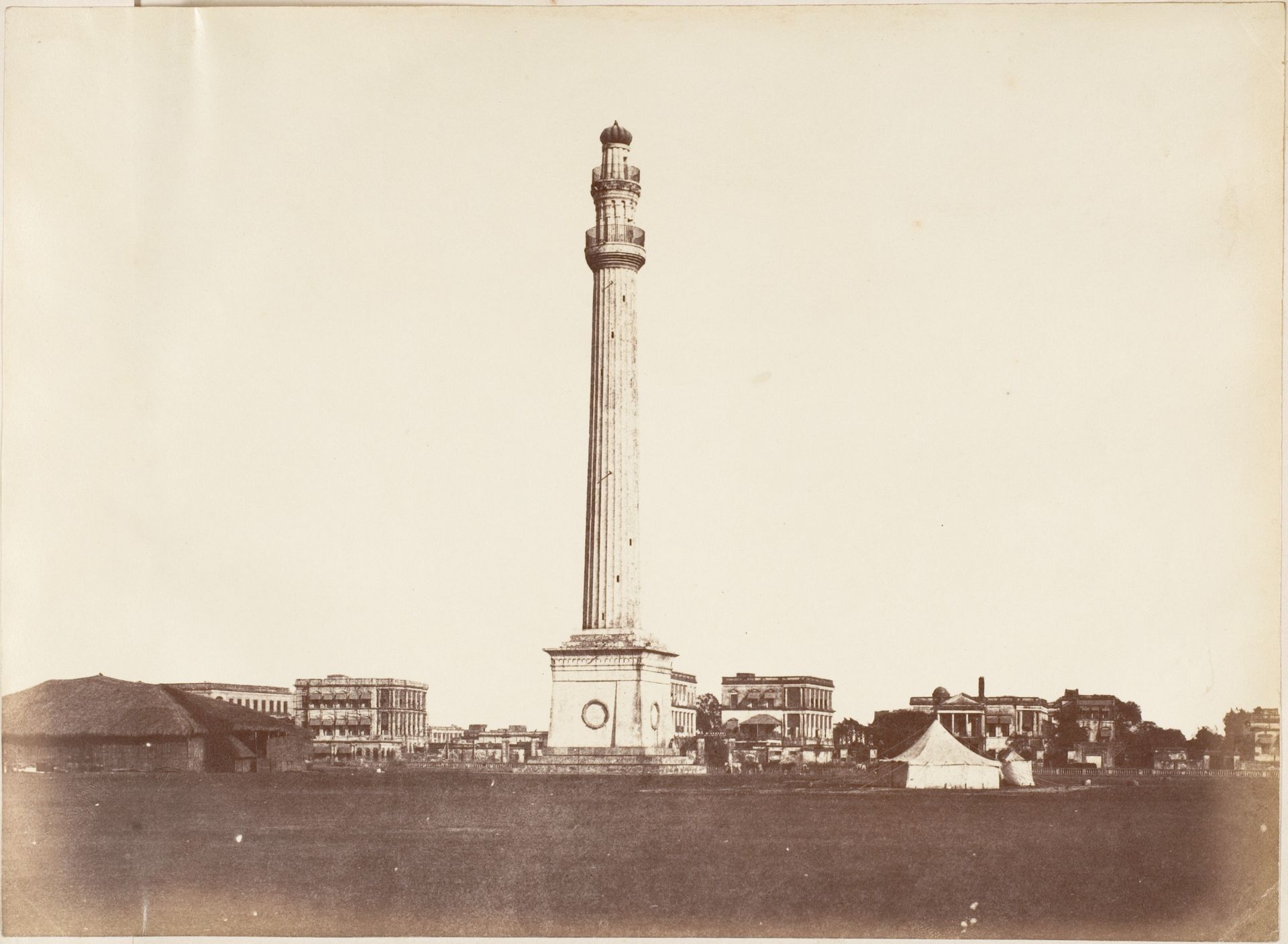 [Ochterlony Monument, Calcutta] by Captain R. B. Hill