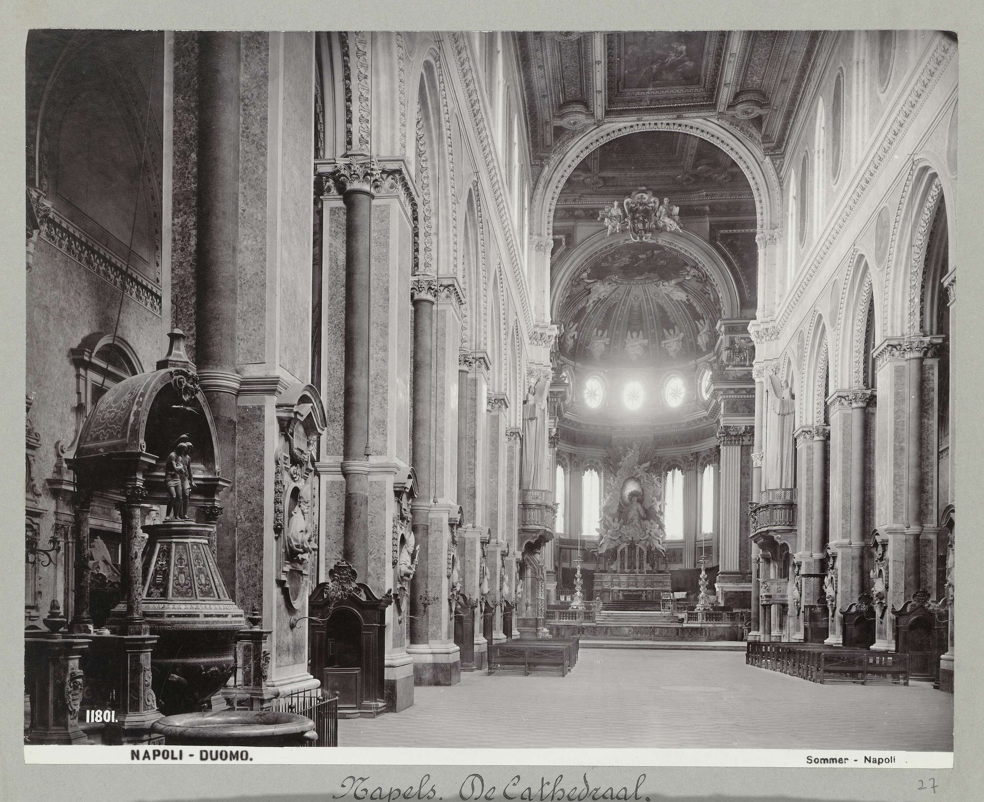 11801 Napoli Duomo by Giorgio Sommer