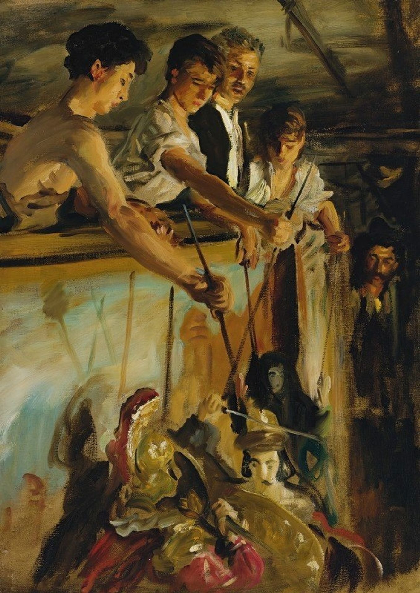 Marionettes by John Singer Sargent