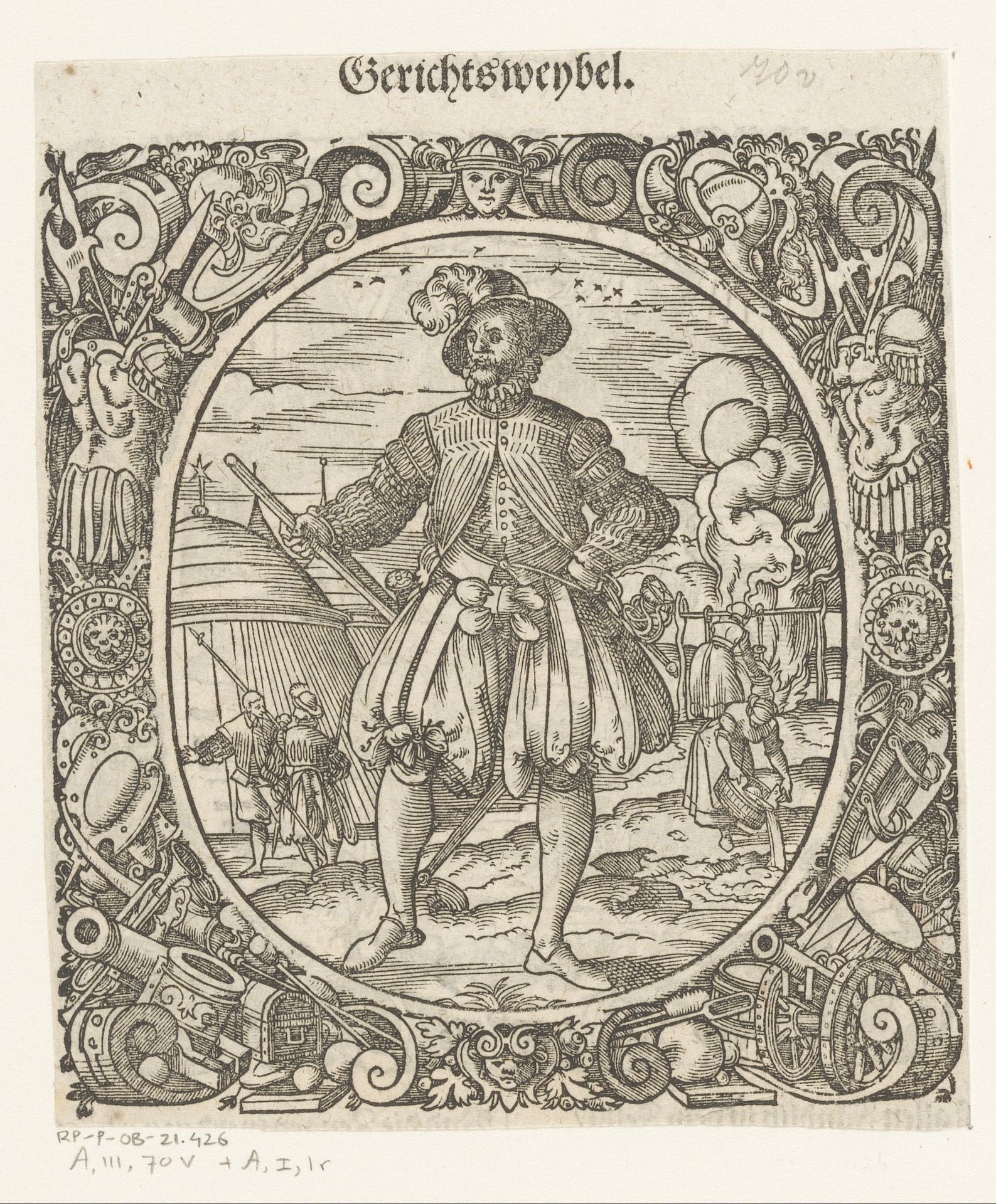 Gerechtsbode by Jost Amman