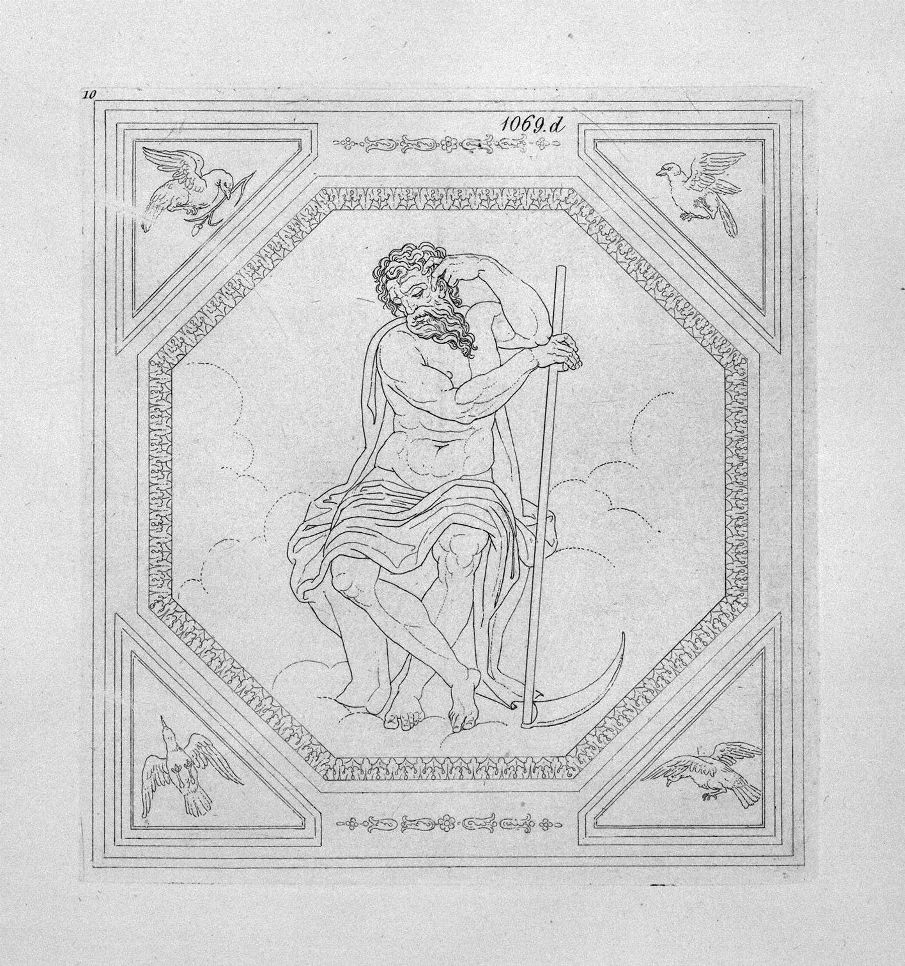 Saturn by Giovanni Battista Piranesi