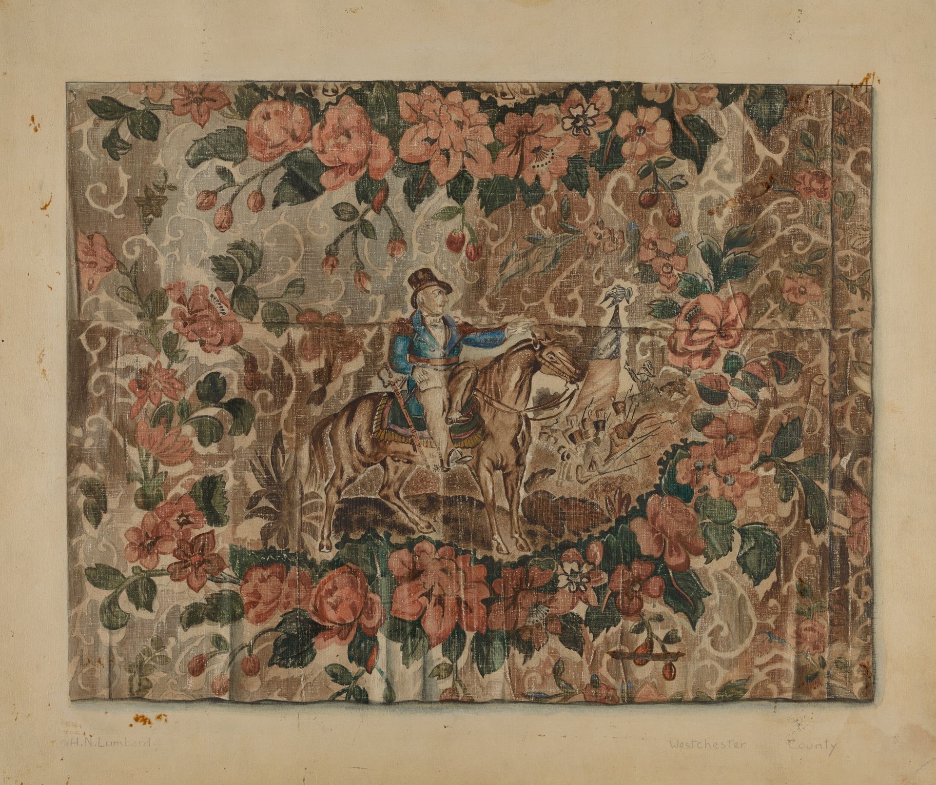 Chintz Square by Howard Lumbard