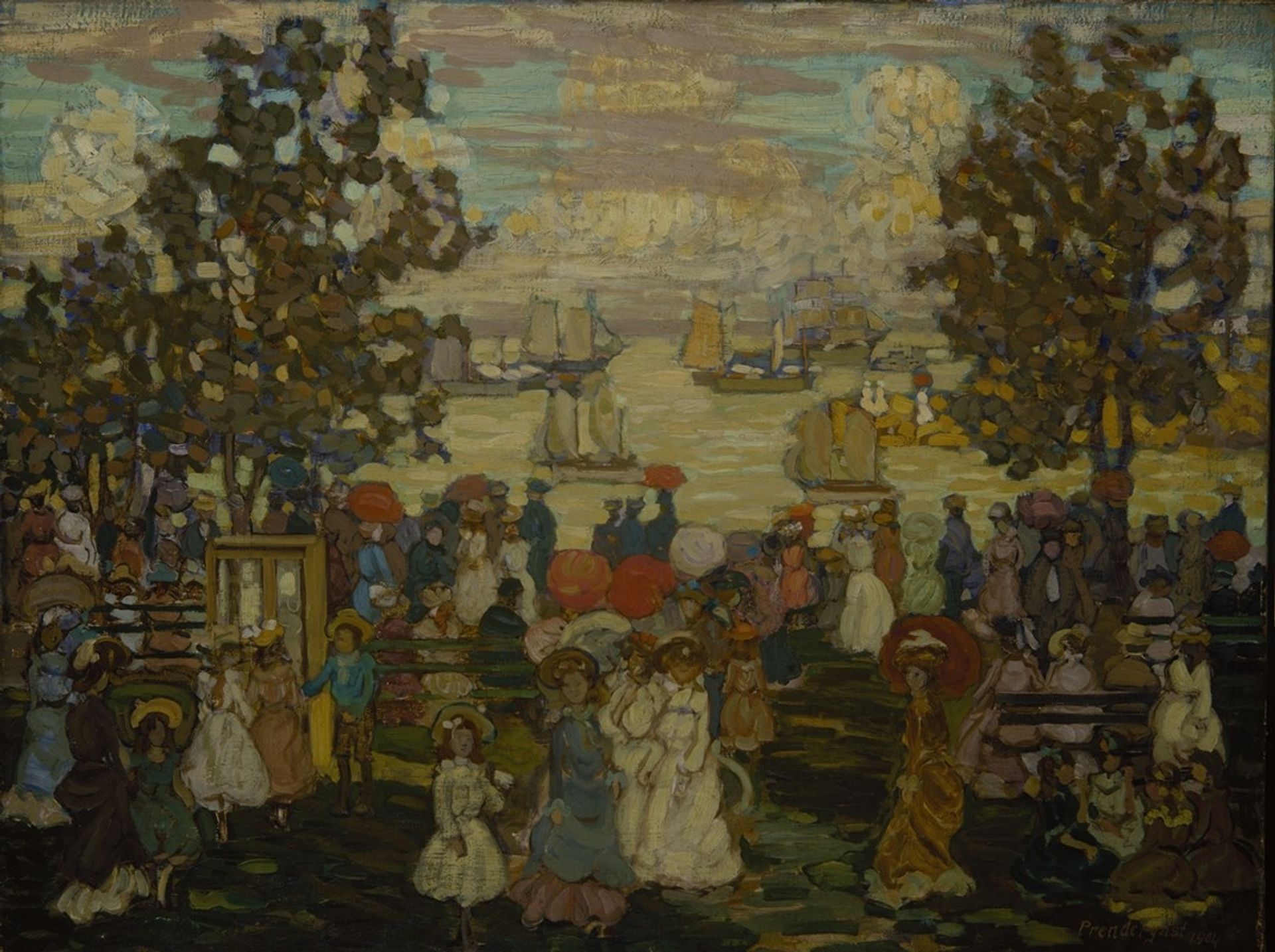 Salem Willows by Maurice Prendergast