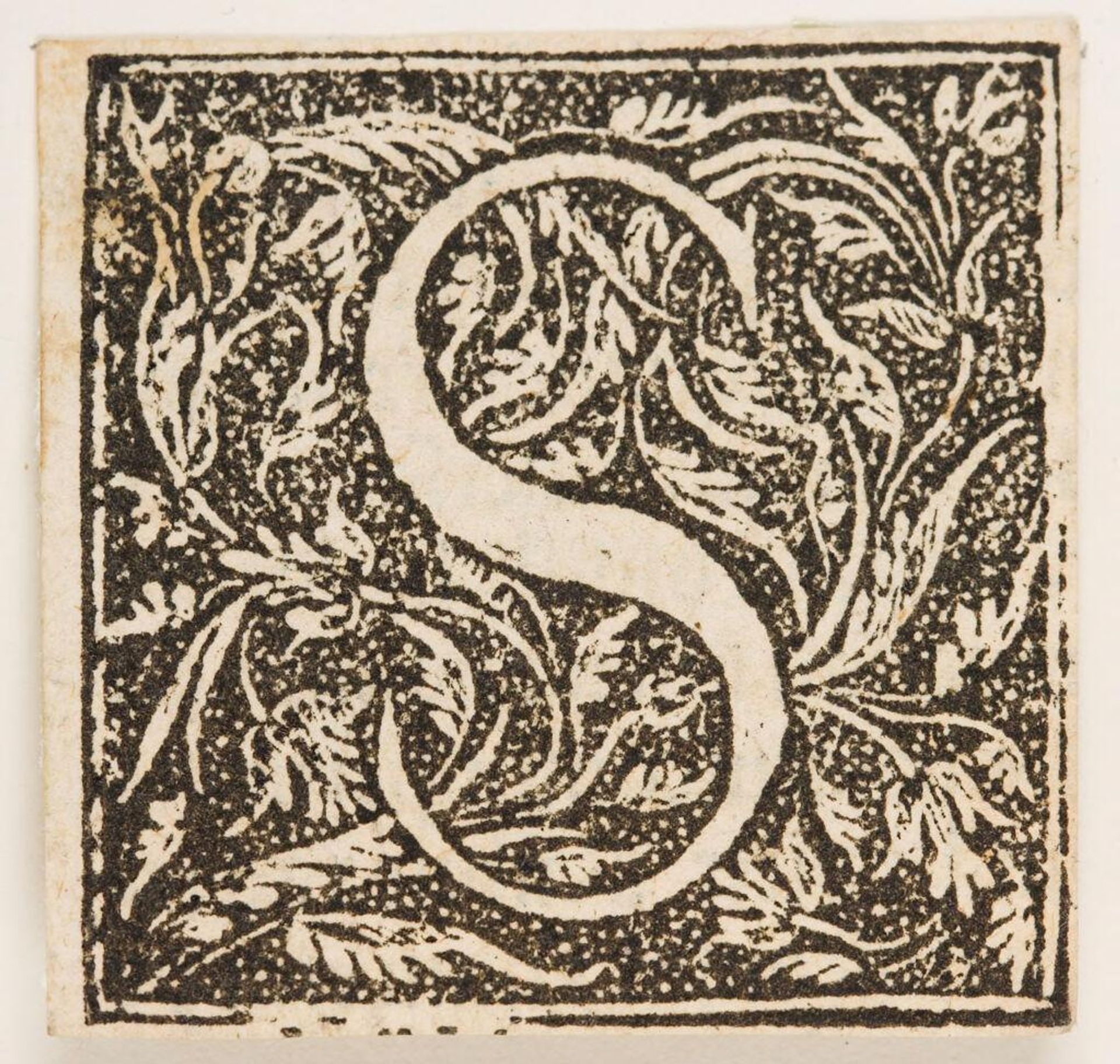 Letter S by Anonymous