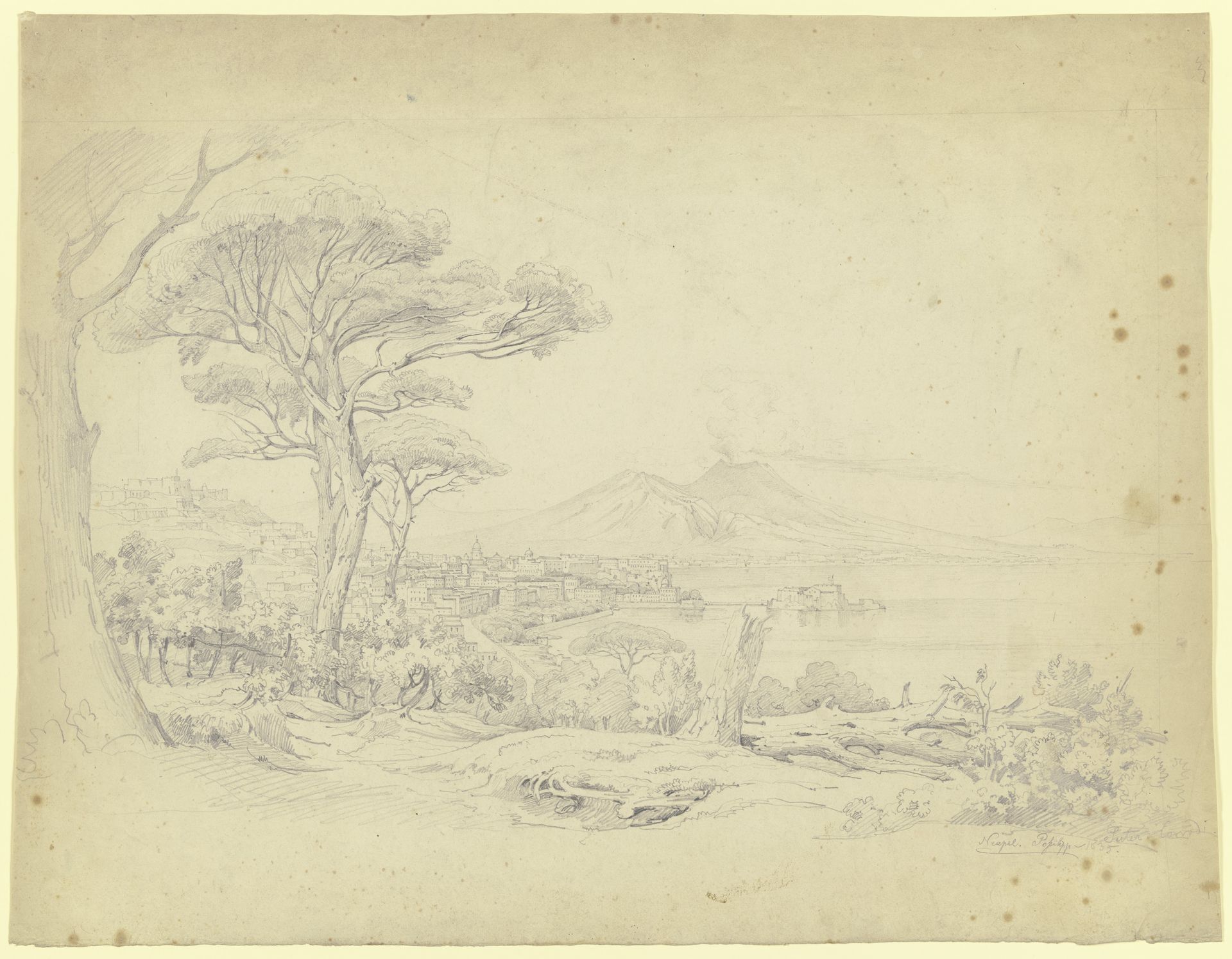 The Gulf of Naples by Carl Morgenstern