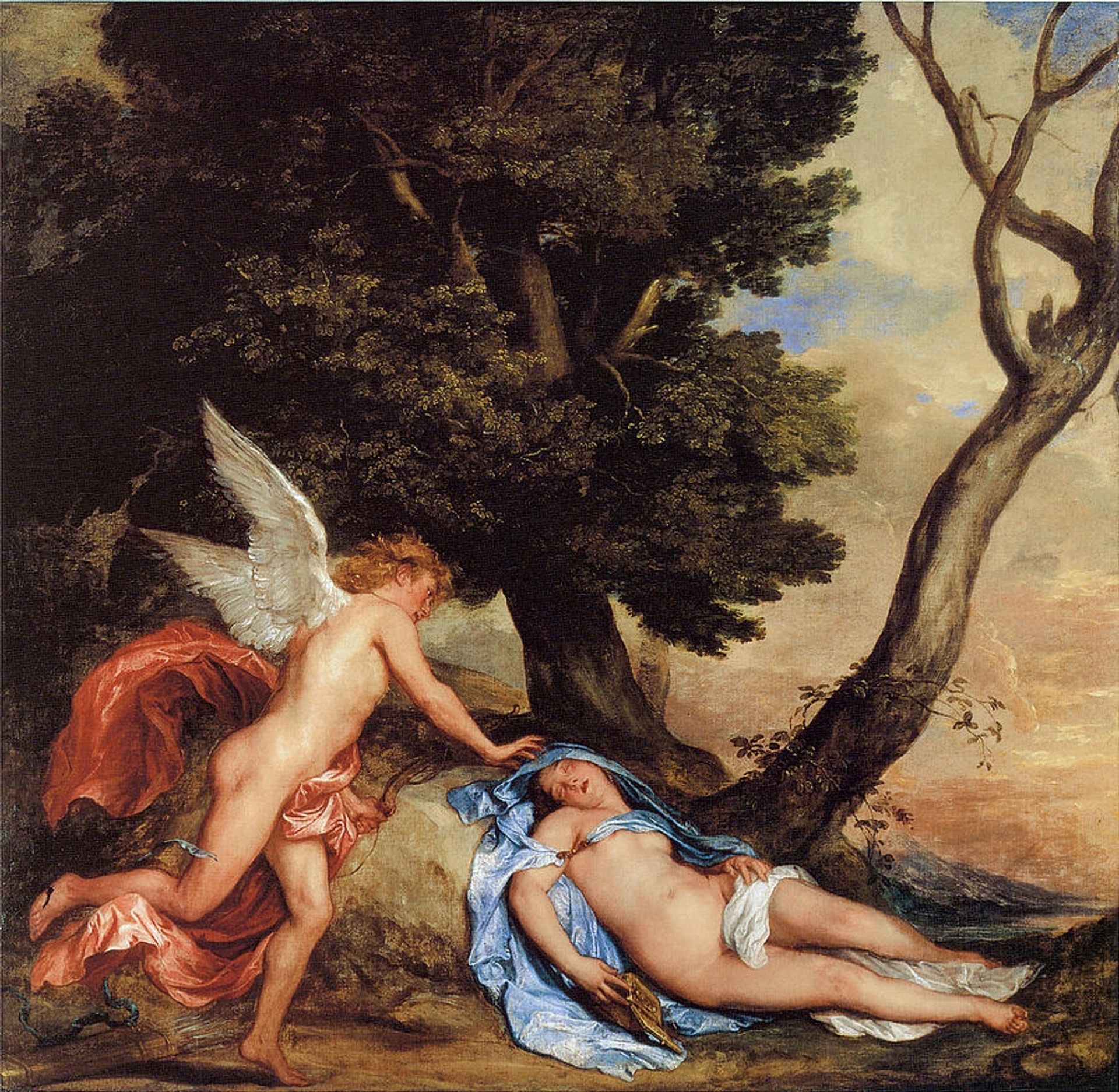 Cupid and Psyche by Anthony van Dyck