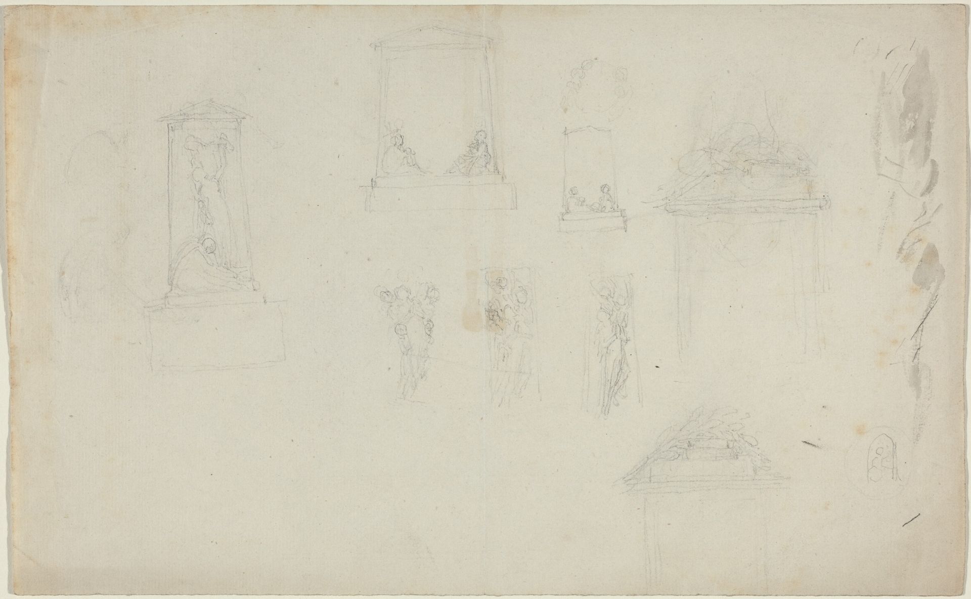 Studies for a Monument by John Flaxman