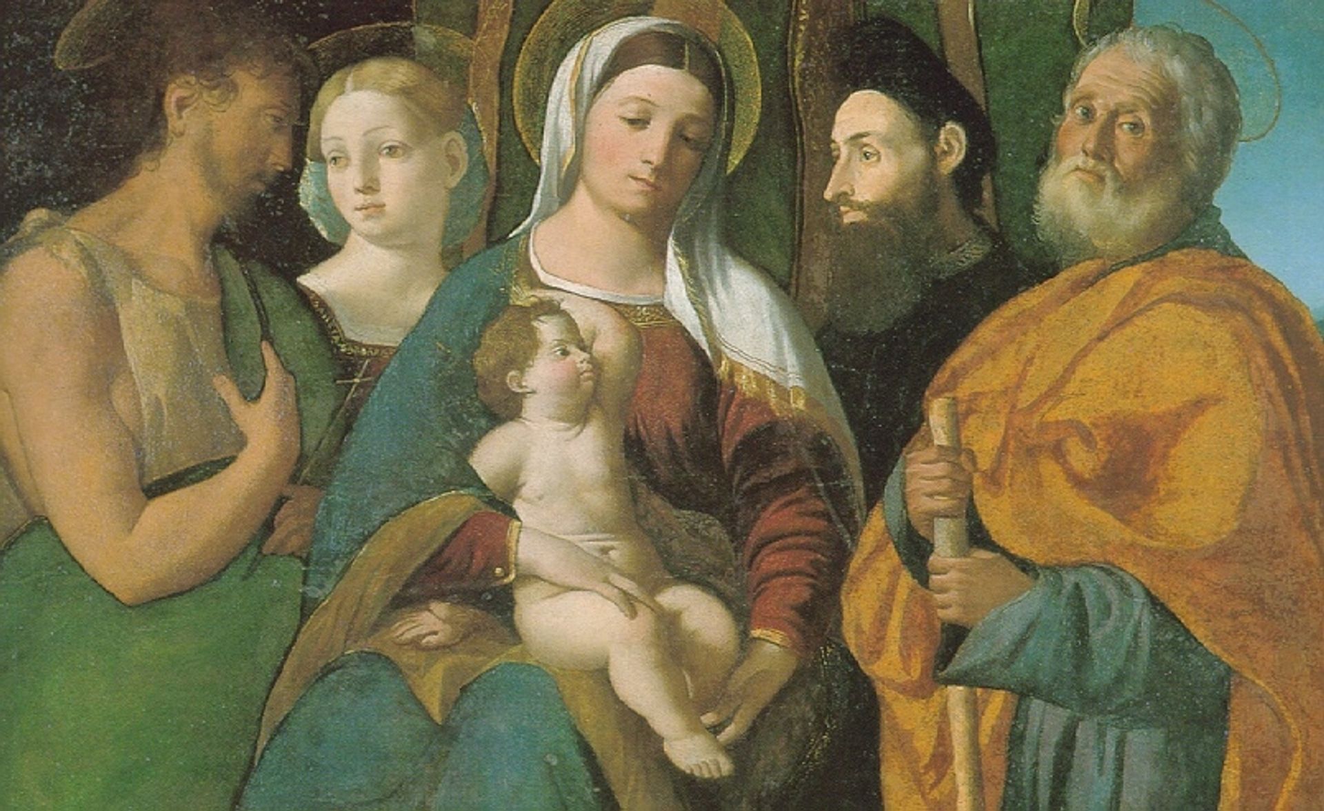 Sacra Conversazione by Dosso Dossi