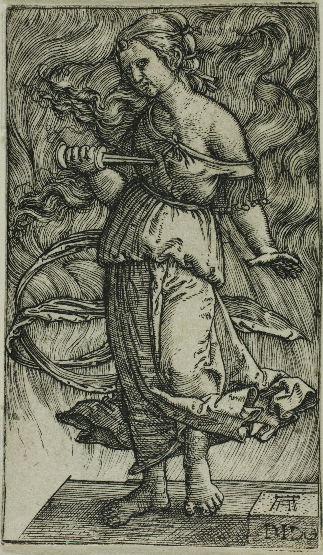 Dido Killing Herself by Albrecht Altdorfer