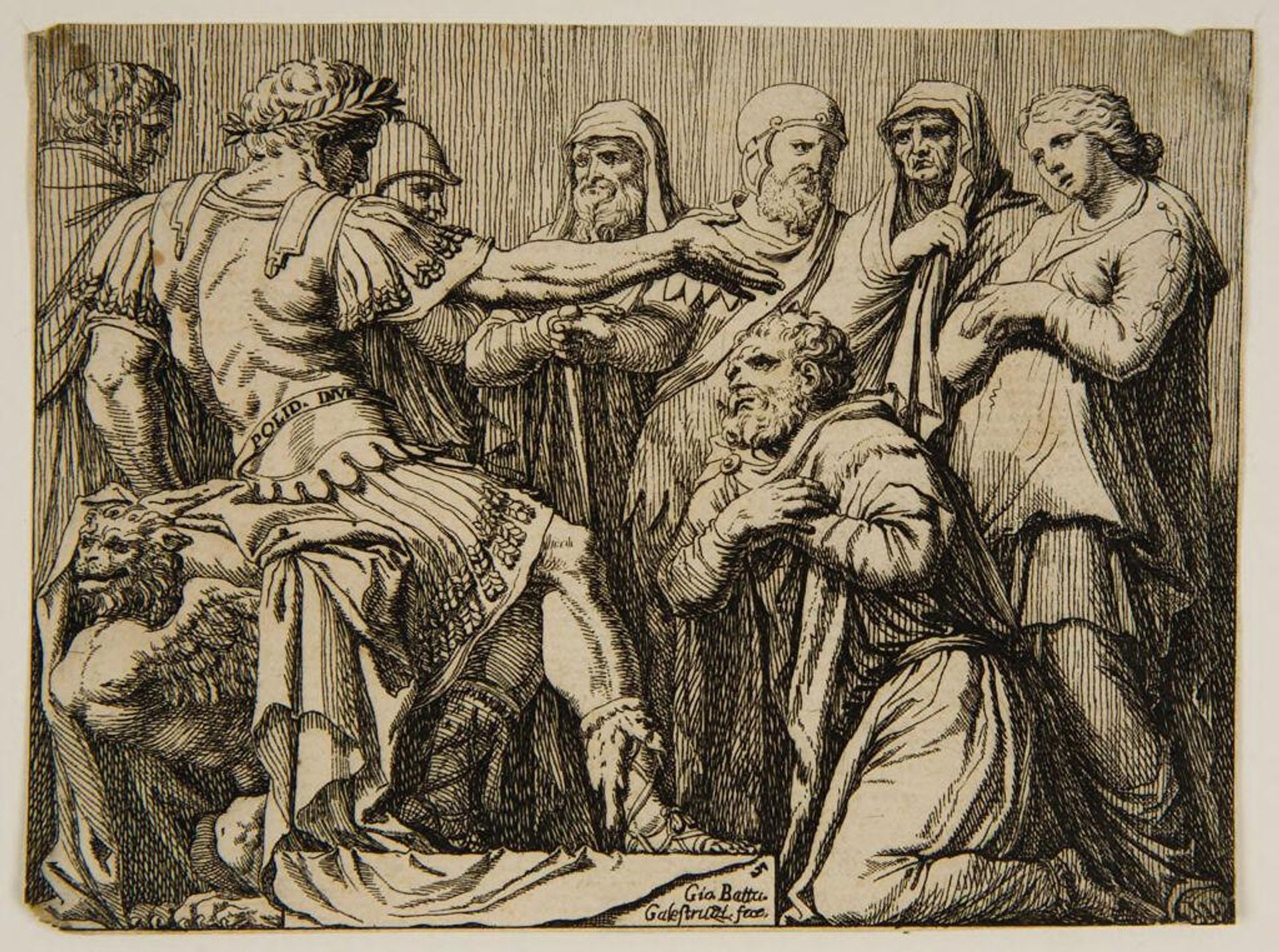 Continency of Scipio by Giovanni Battista Galestruzzi