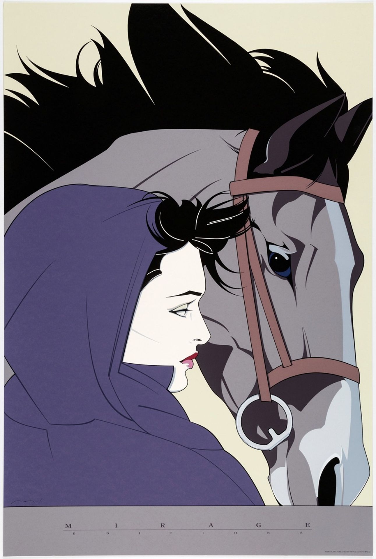 NC13 Serigraph by Patrick Nagel
