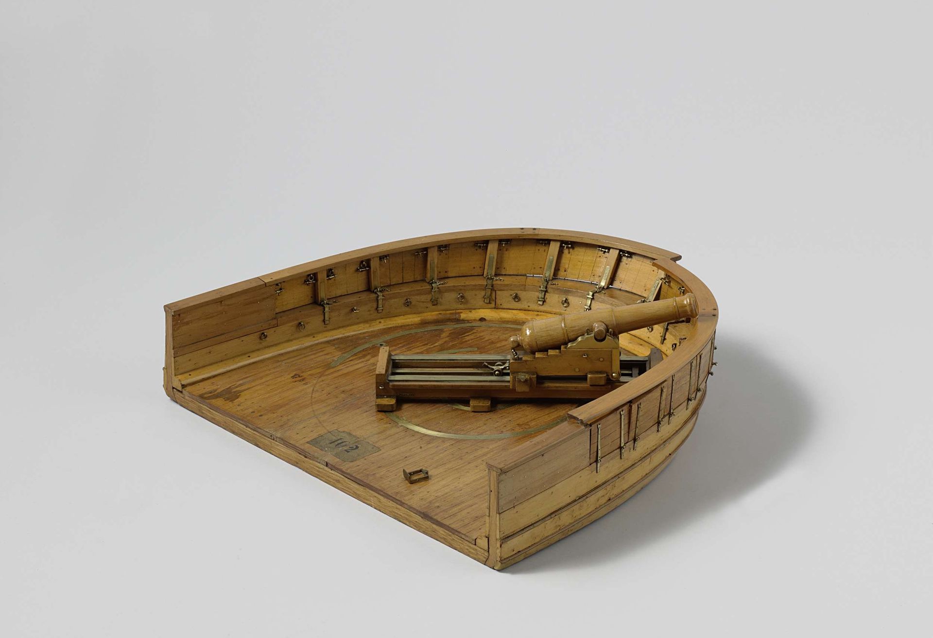 Model of a Gun Position on the Afterdeck by Rijkswerf Rotterdam