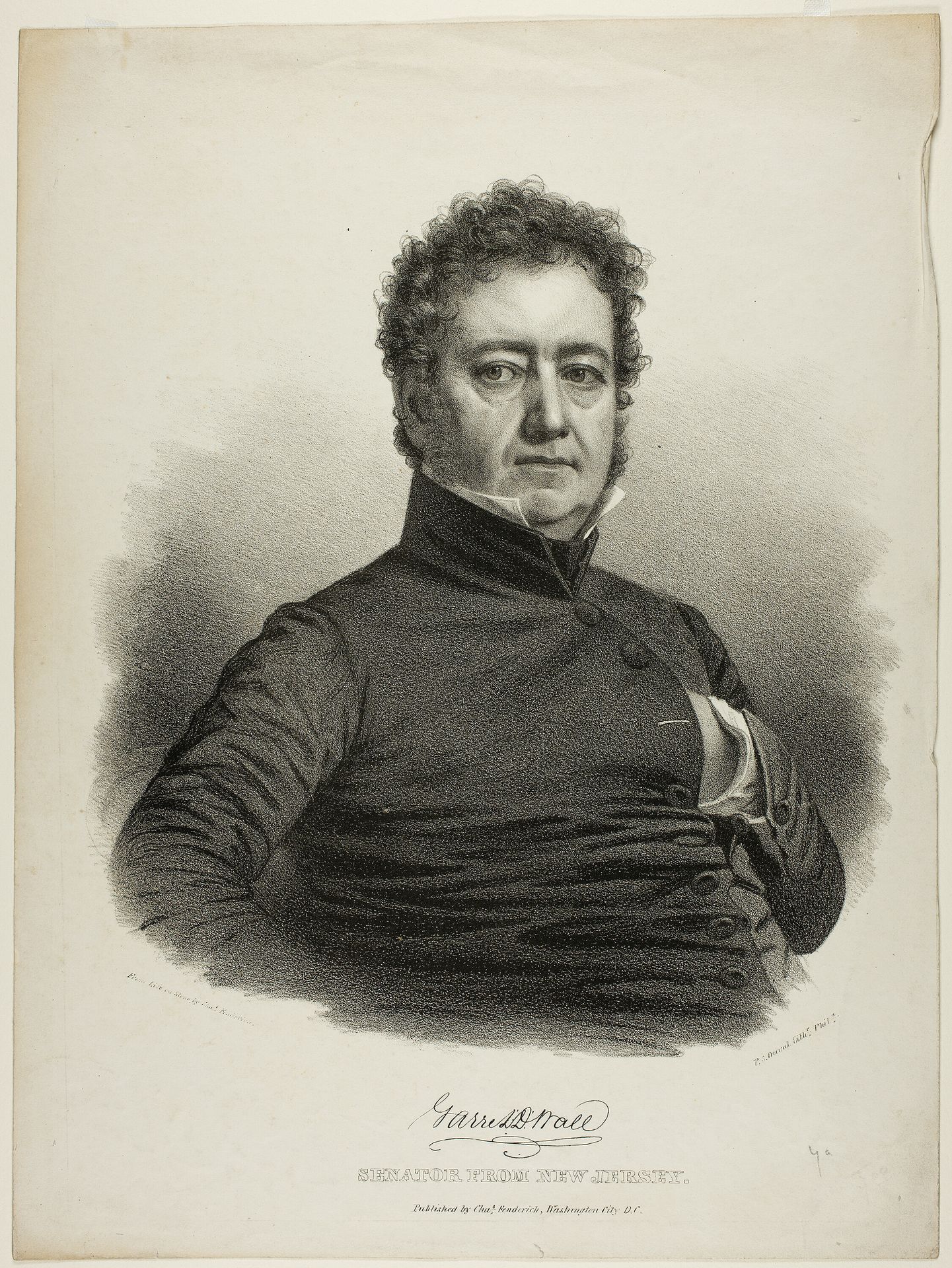 Garrett D. Wall, Senator from New Jersey by Charles Fenderich