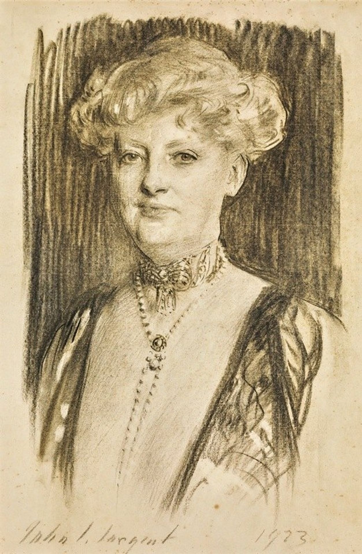 Alice, The 4th Marchioness Of Salisbury by John Singer Sargent