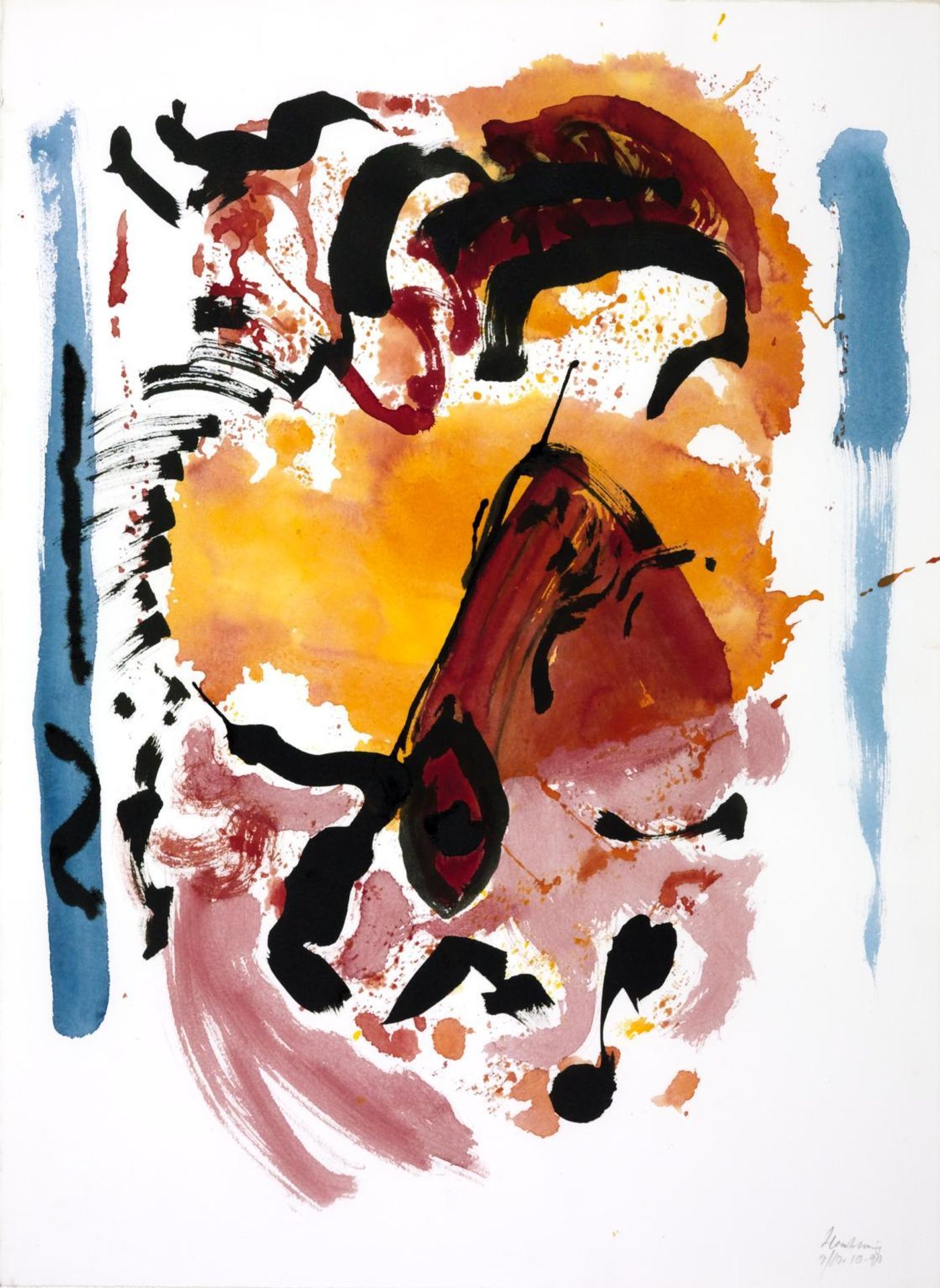 Dragon Morning by  Maggi Hambling