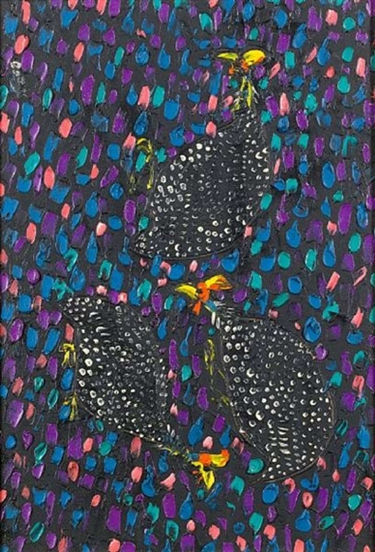 Guinea fowl by Walter Battiss