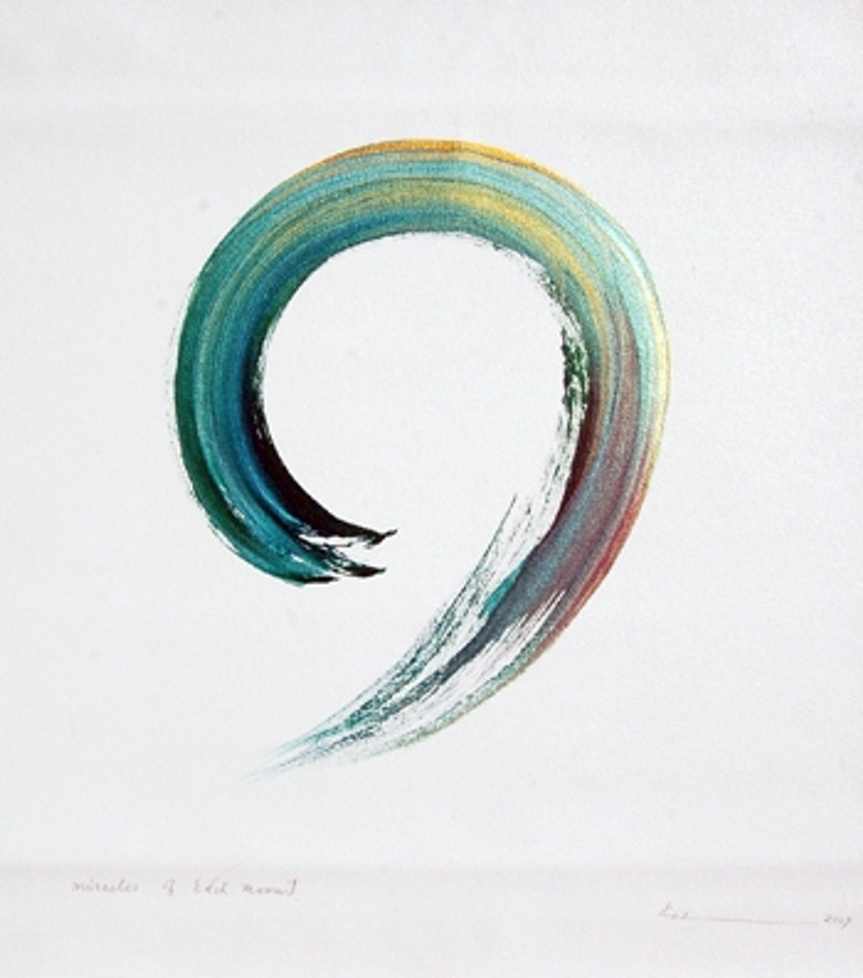 Miracles of Each Moment by Kazuaki Tanahashi