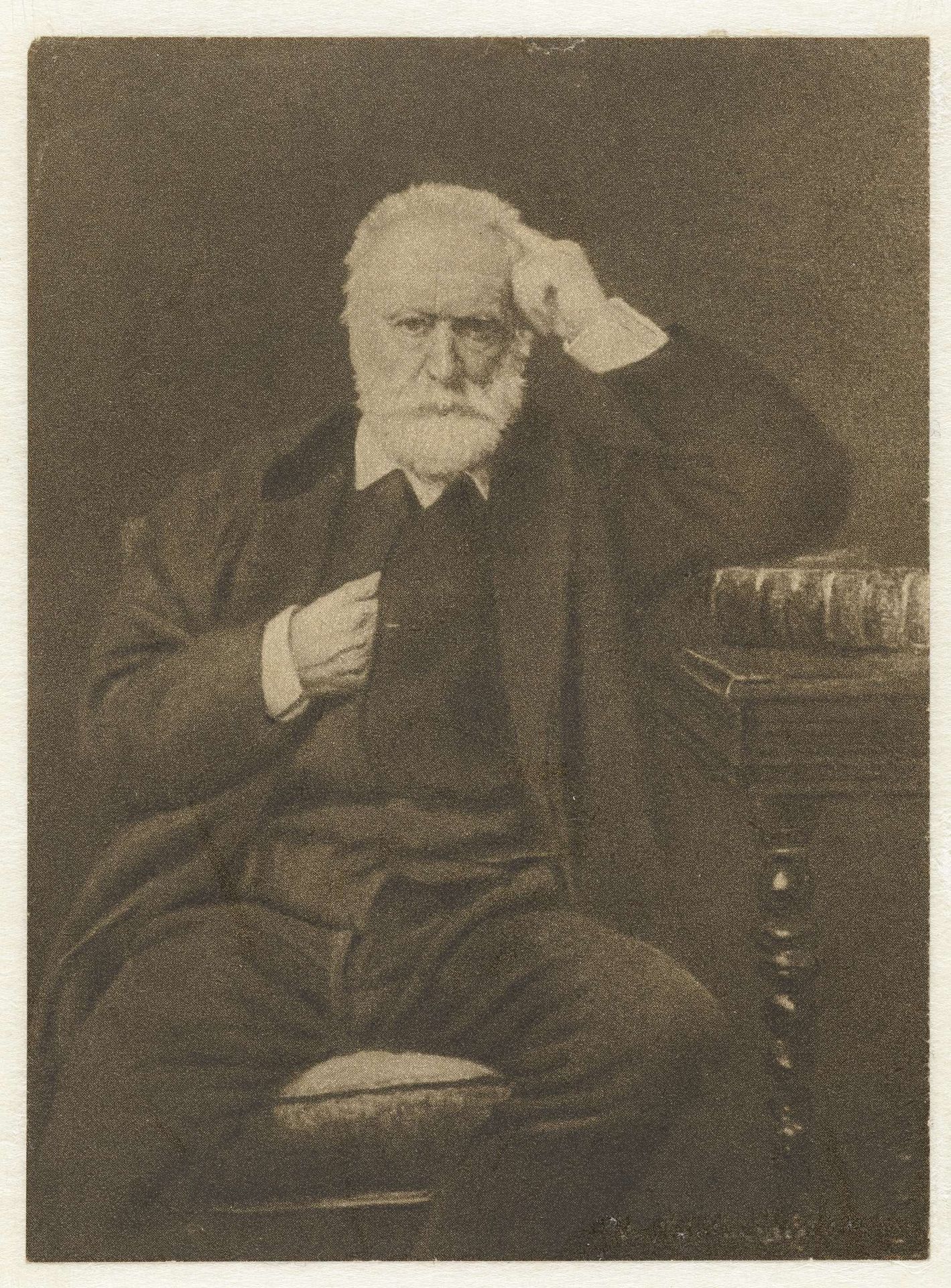 Portret van Victor Hugo by Anonymous